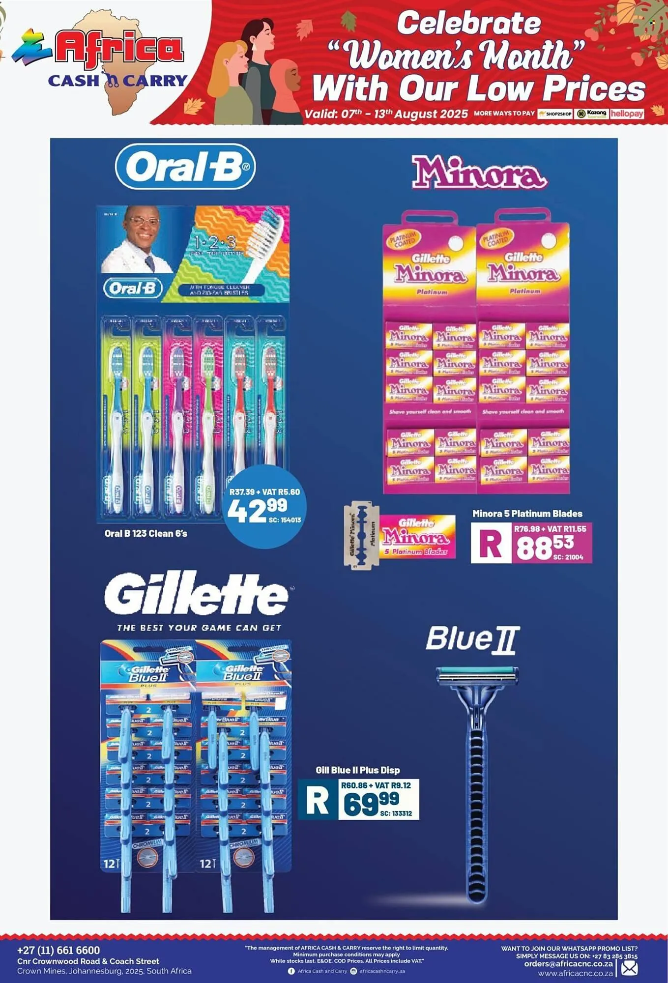 Africa Cash and Carry catalogue from 7 August to 13 August 2025 - Catalogue Page 29