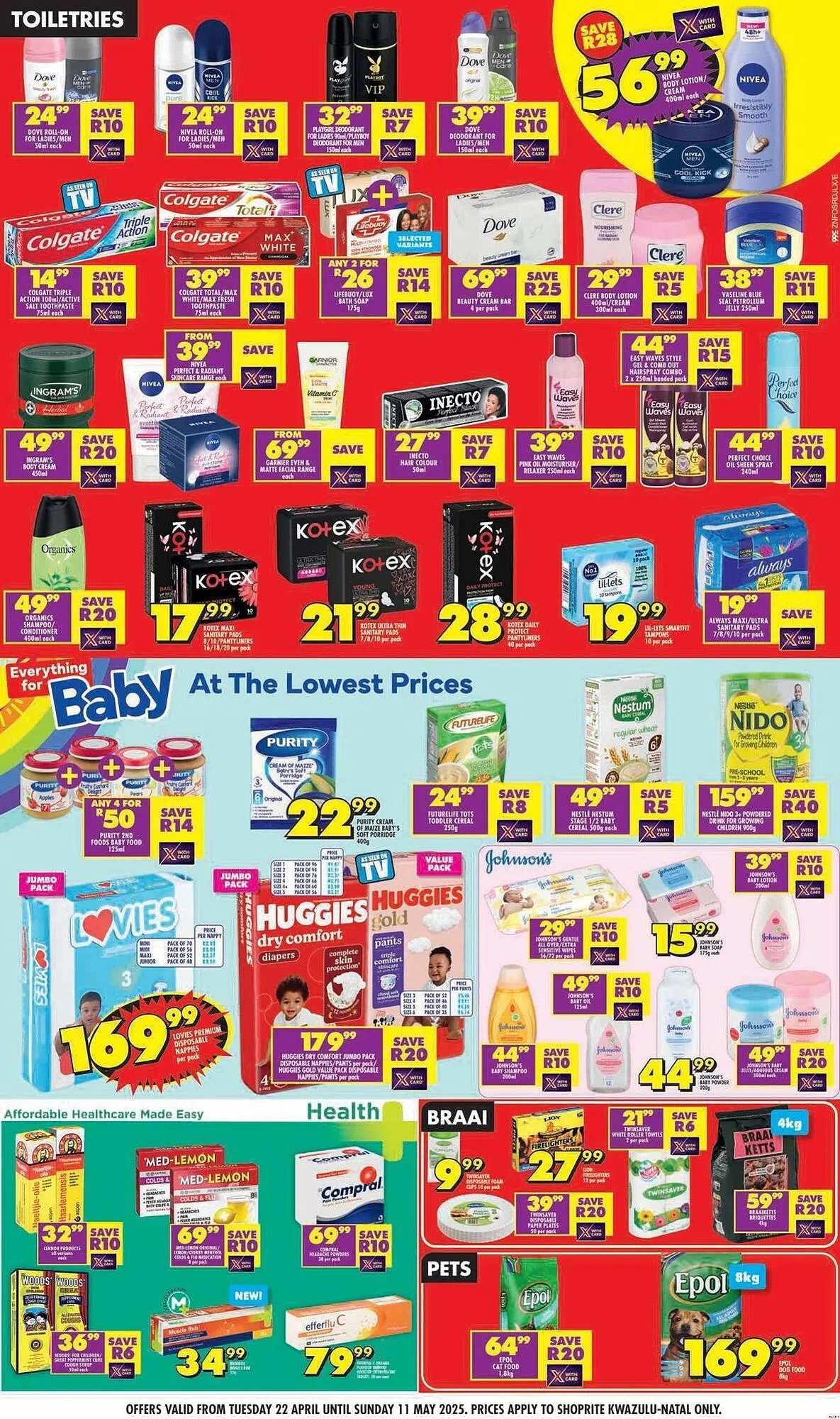 Shoprite catalogue from 22 April to 11 May 2025 - Catalogue Page 5