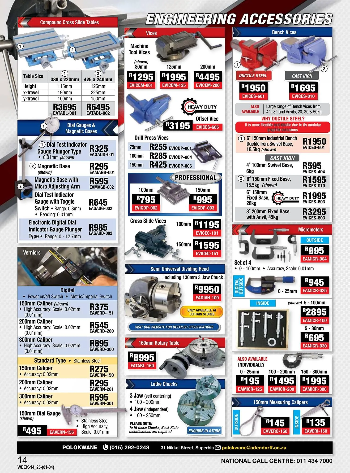 Adendorff Machinery Mart catalogue from 1 April to 30 April 2025 - Catalogue Page 16