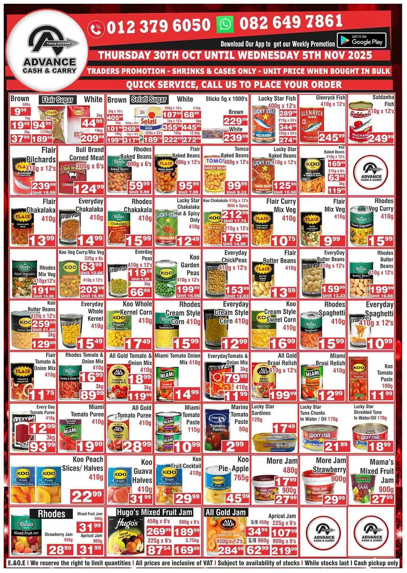 Advance Cash n Carry catalogue from 30 October to 5 November 2025 - Catalogue Page 3
