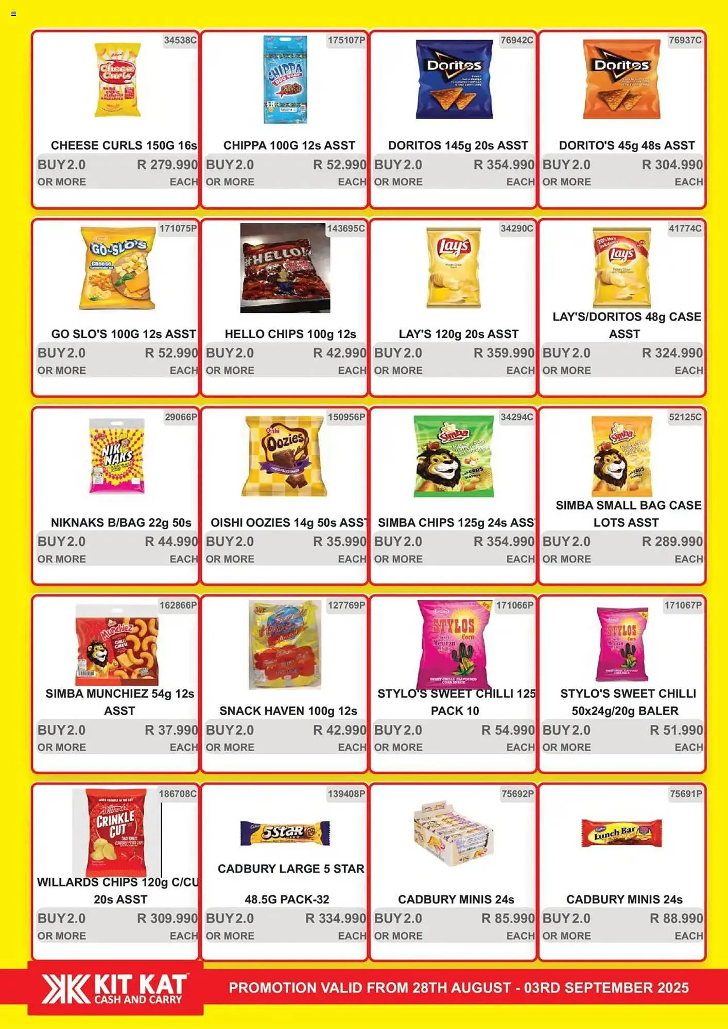 KitKat Cash and Carry catalogue from 29 August to 3 September 2025 - Catalogue Page 2