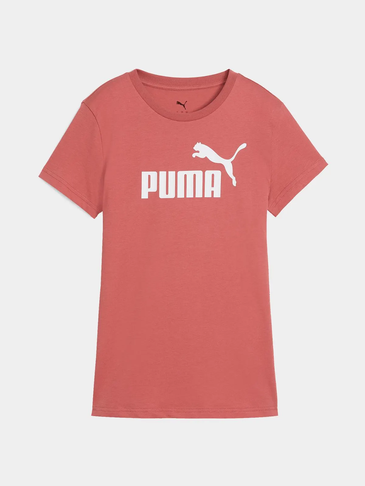 Women's Puma Essental Logo Red Tee