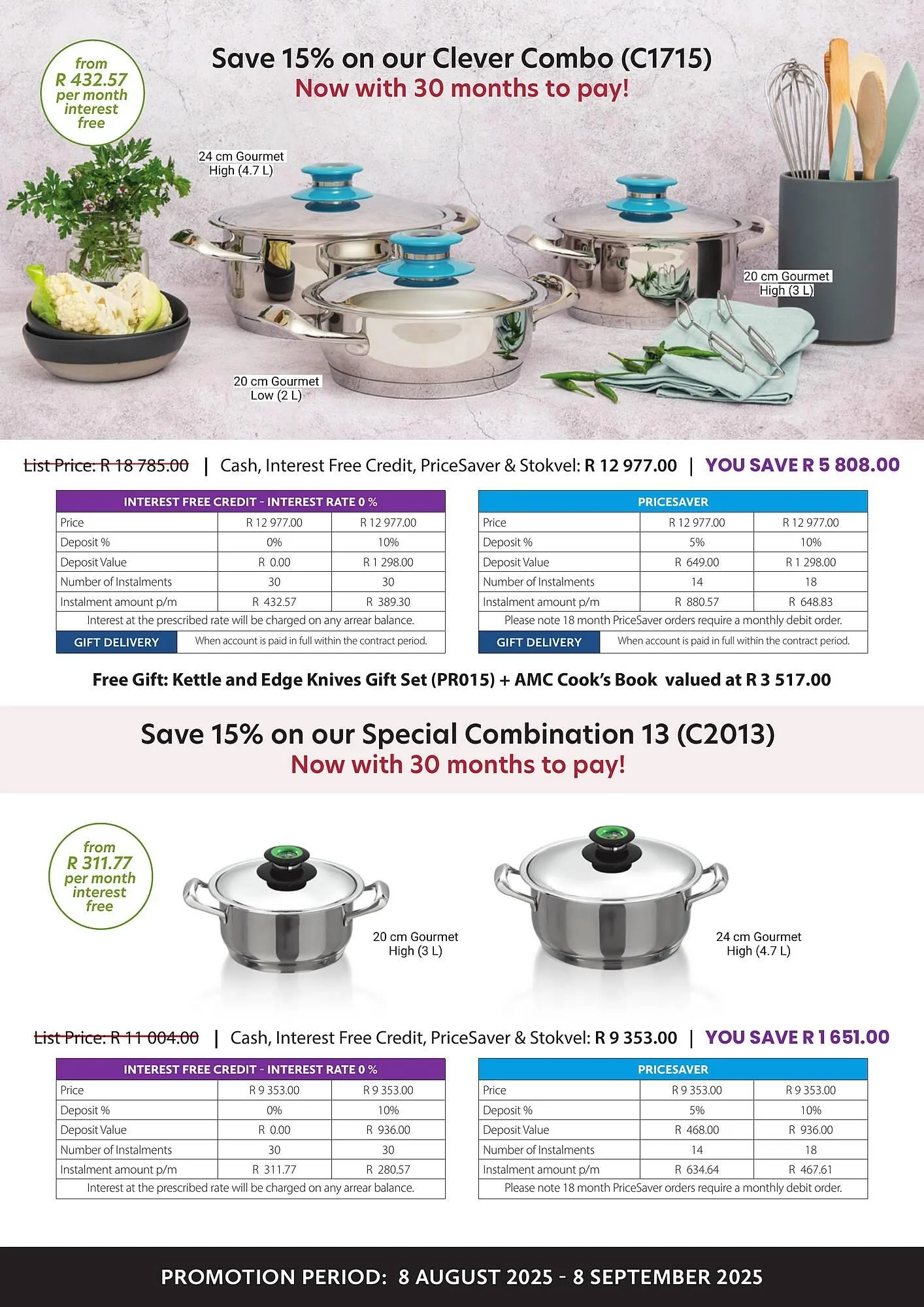 AMC Cookware catalogue from 8 August to 8 September 2025 - Catalogue Page 3