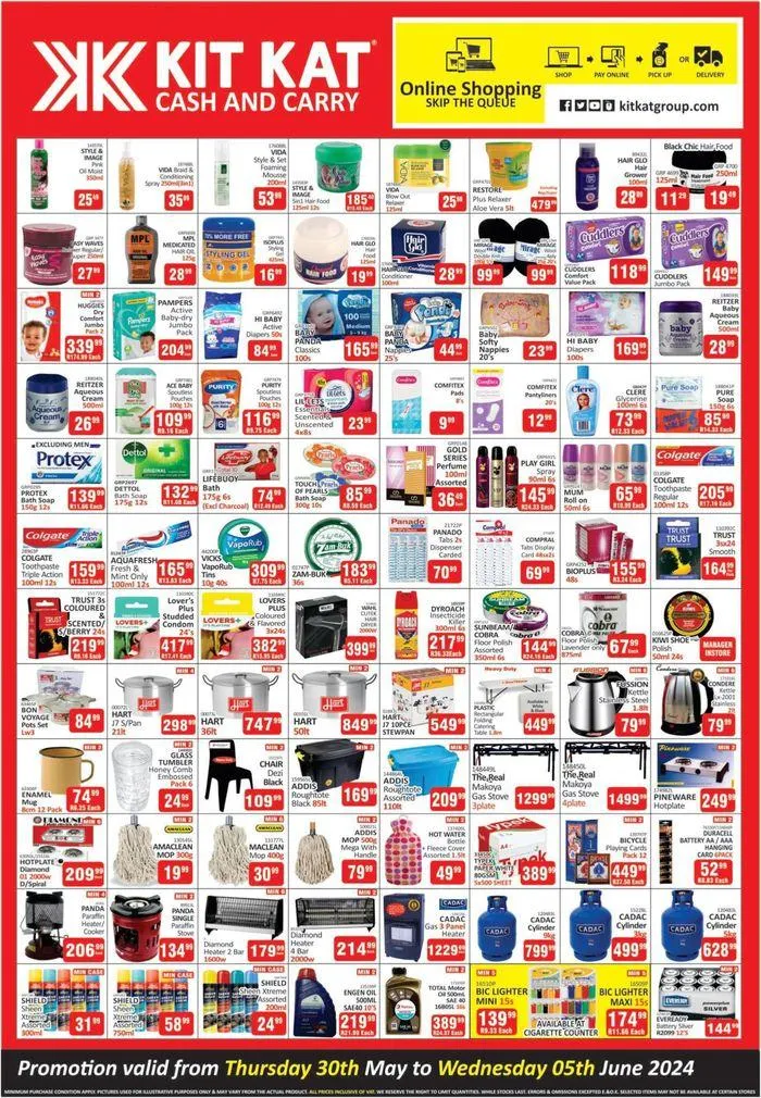 KitKat Cash and Carry weekly specials from 30 May to 5 June 2024 - Catalogue Page 1