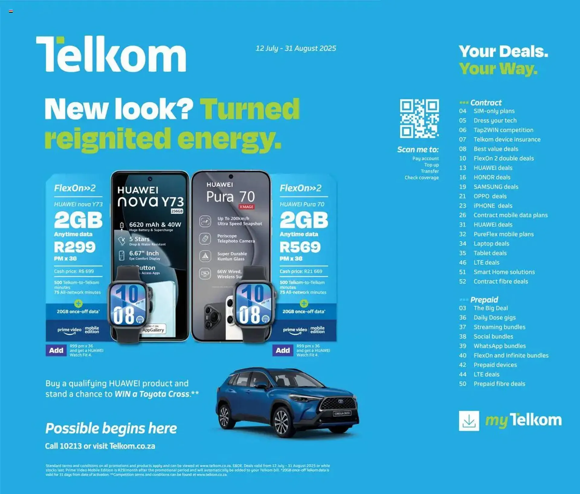 Telkom catalogue from 12 July to 31 August 2025 - Catalogue Page 1