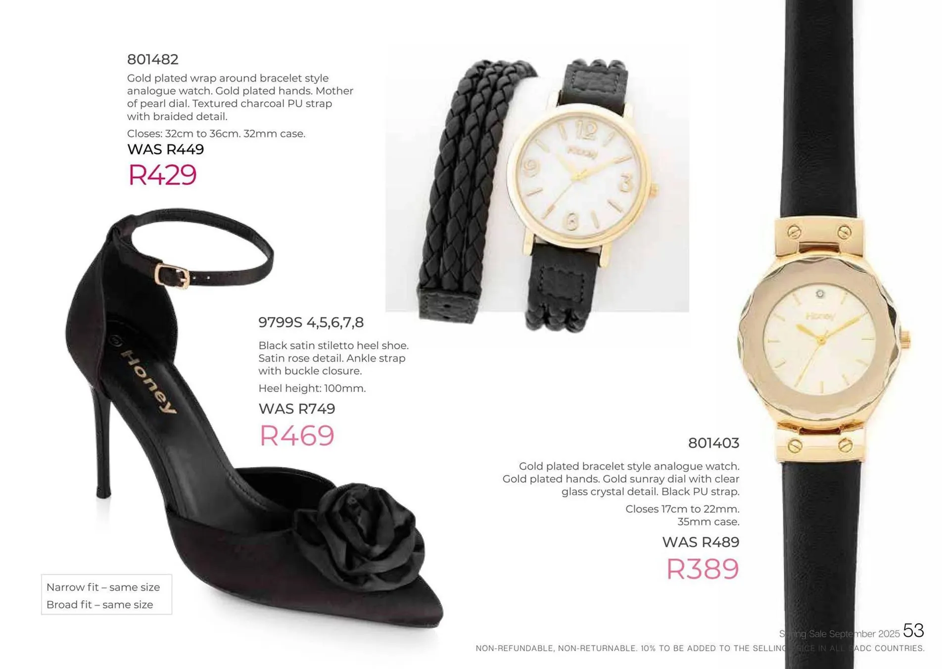 Honey Fashion Accessories catalogue from 3 September to 30 September 2025 - Catalogue Page 55