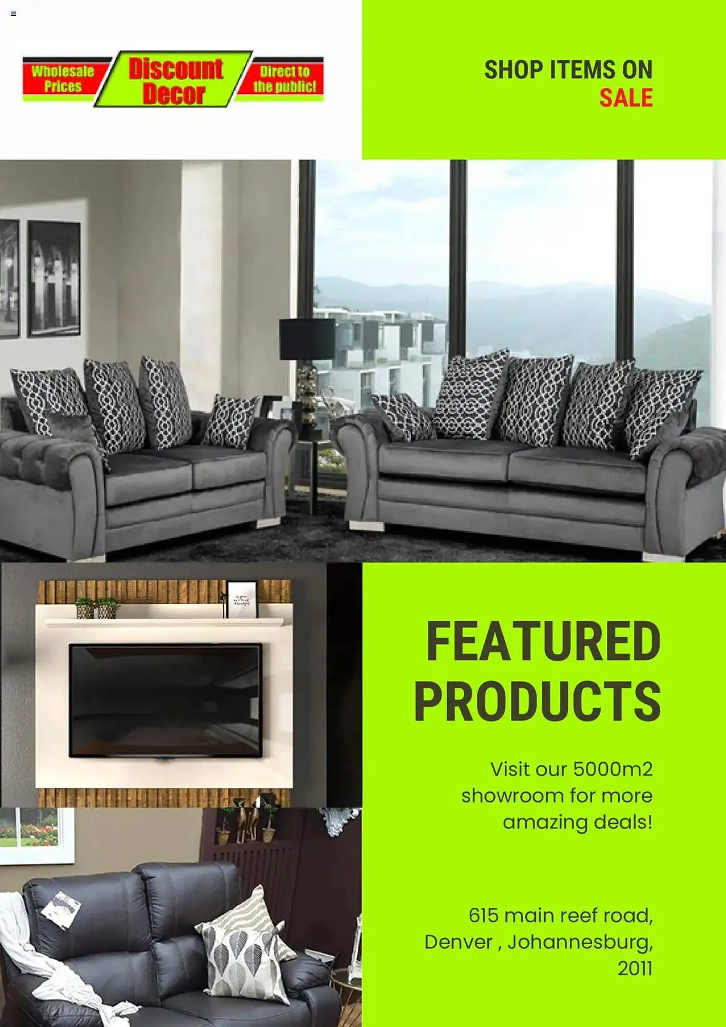 Discount Decor catalogue from 26 May to 23 June 2025 - Catalogue Page 1