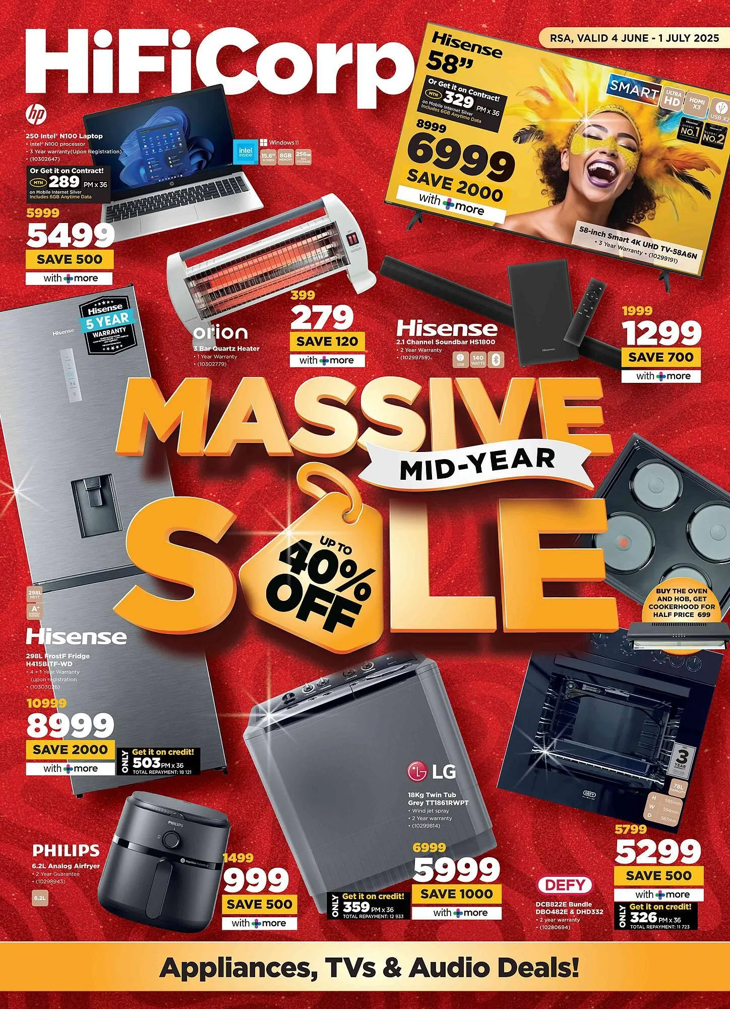 HiFi Corp catalogue from 4 June to 1 July 2025 - Catalogue Page 1