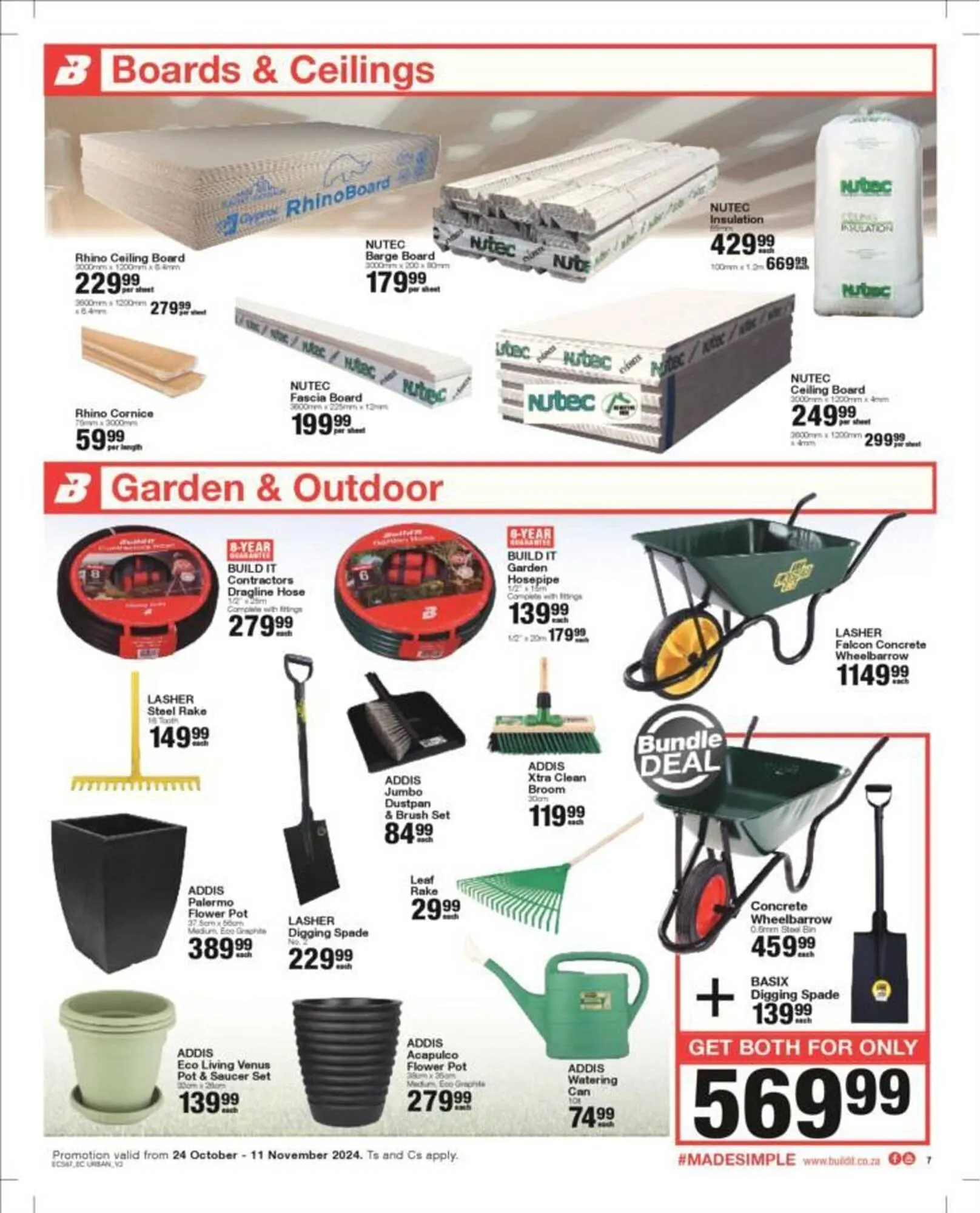 Build It catalogue from 24 October to 11 November 2024 - Catalogue Page 7