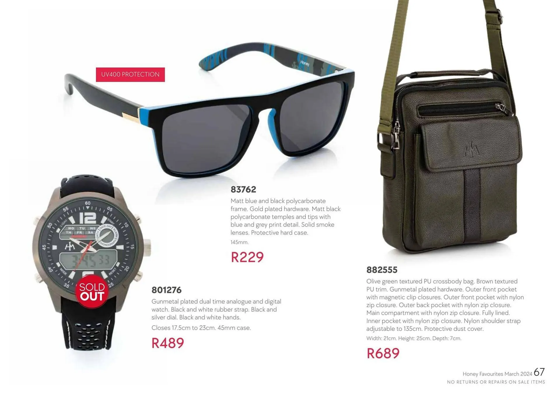 Honey Fashion Accessories catalogue from 29 March to 30 April 2024 - Catalogue Page 65