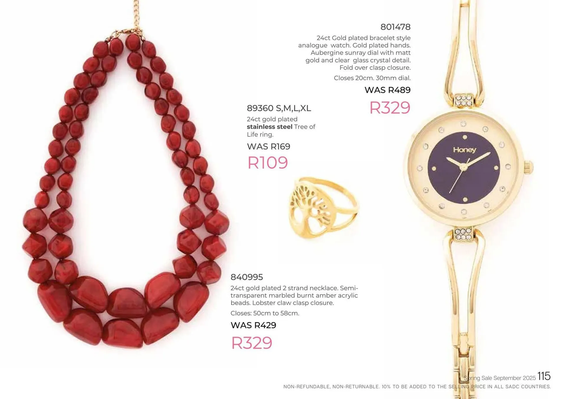 Honey Fashion Accessories catalogue from 3 September to 30 September 2025 - Catalogue Page 117