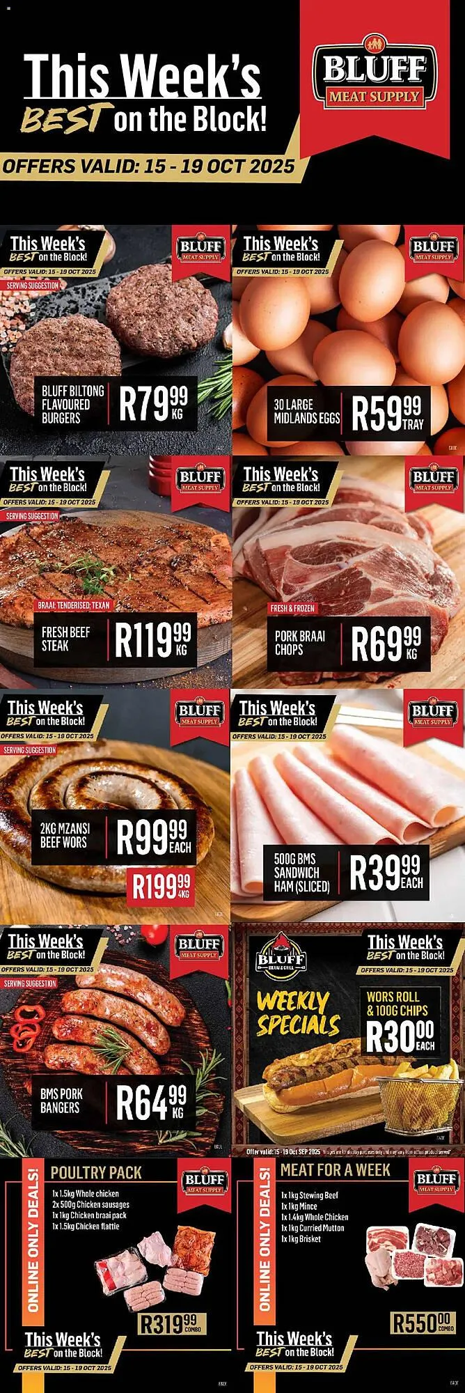 Bluff Meat Supply catalogue - 1