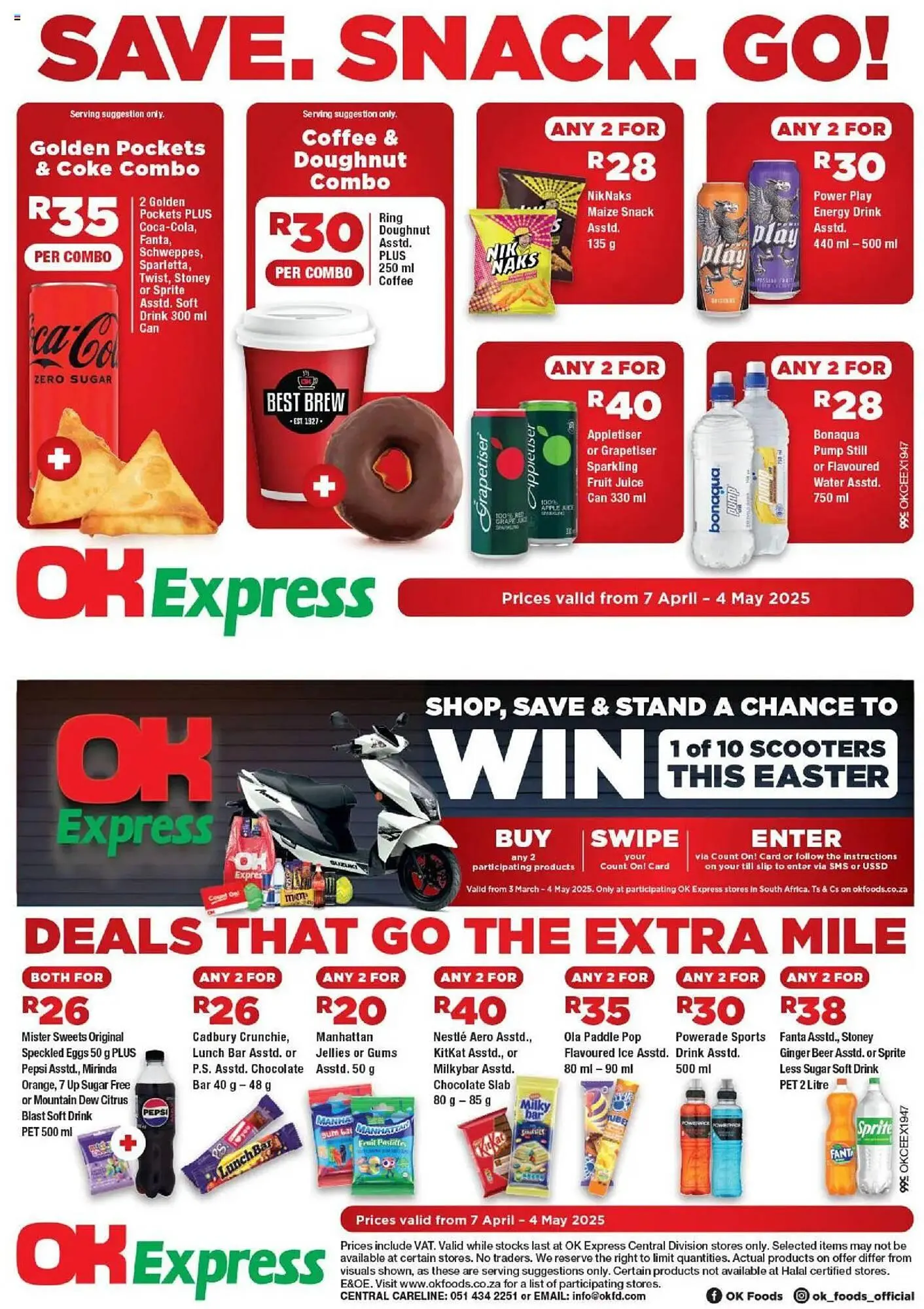 OK Foods catalogue from 7 April to 4 May 2025 - Catalogue Page 1