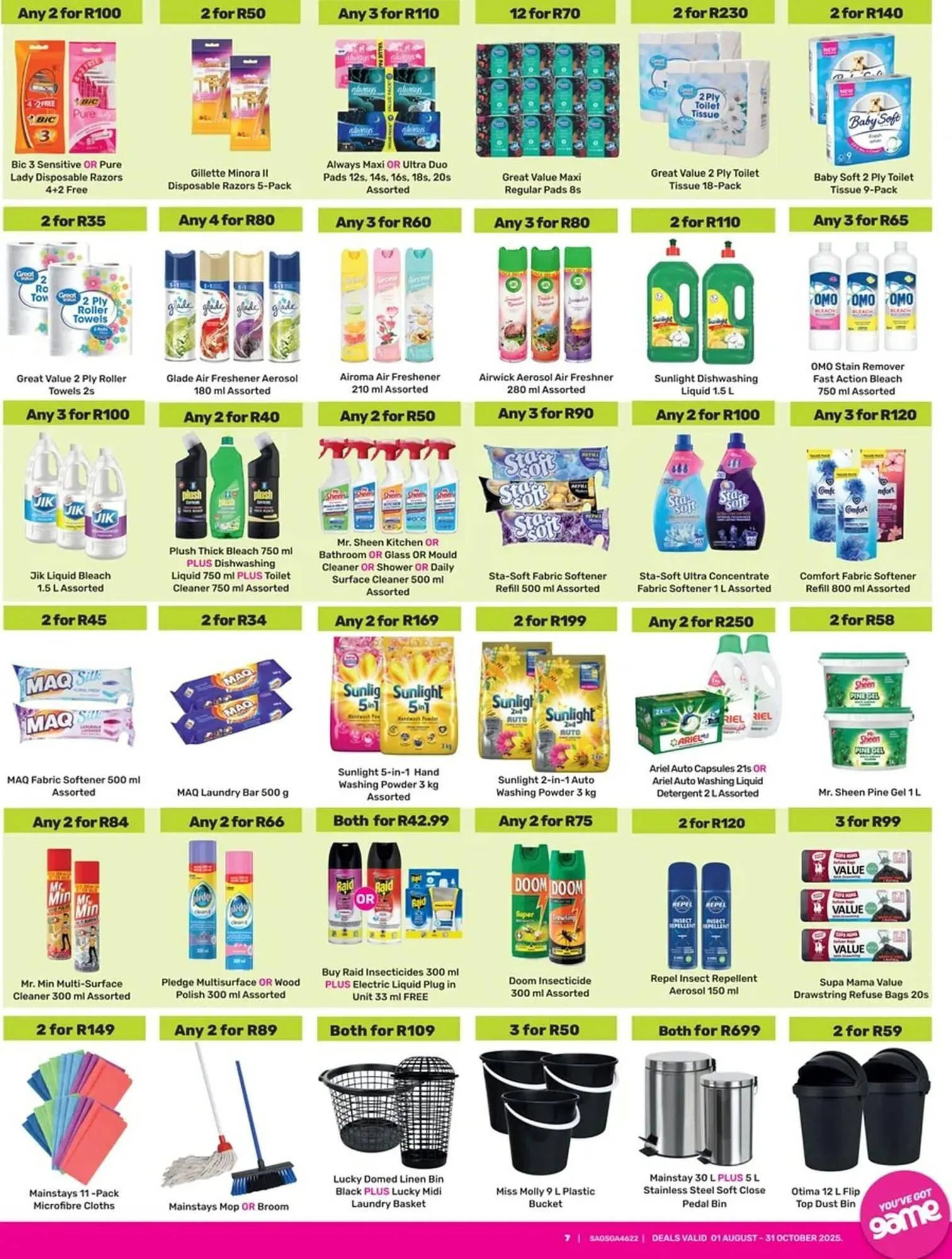 Game catalogue from 1 August to 31 October 2025 - Catalogue Page 7