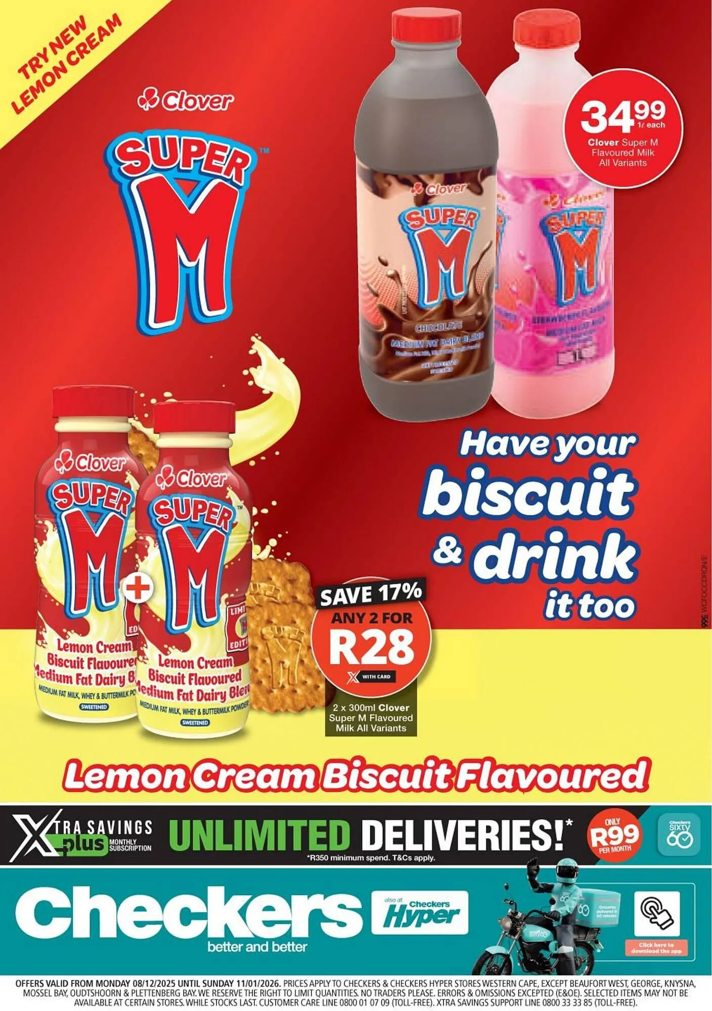 Checkers catalogue from 8 December to 11 January 2026 - Catalogue Page 1