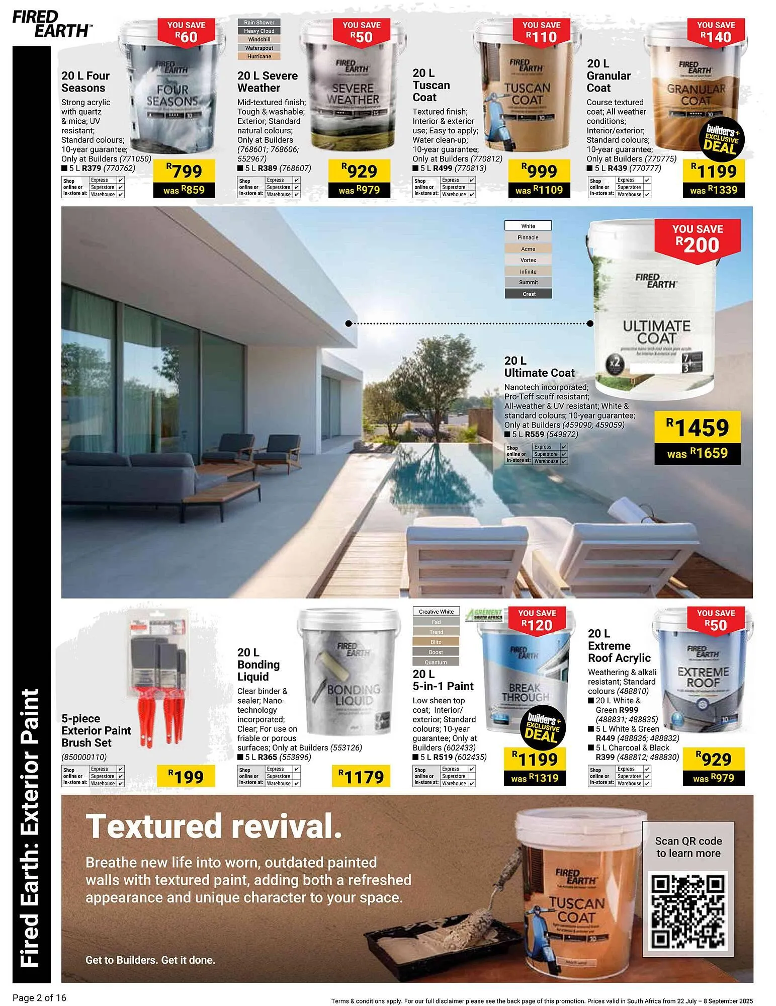 Builders Warehouse catalogue from 22 July to 8 September 2025 - Catalogue Page 2