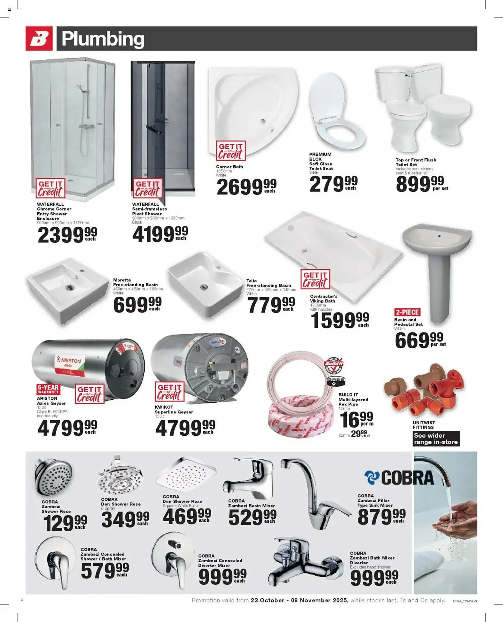 Build It catalogue from 23 October to 31 December 2025 - Catalogue Page 4