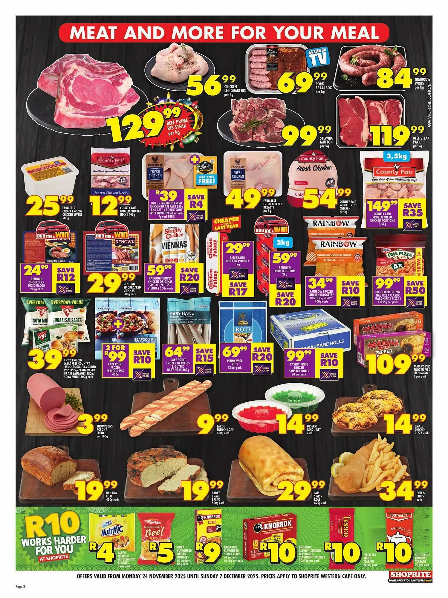 Shoprite catalogue from 24 November to 7 December 2025 - Catalogue Page 2