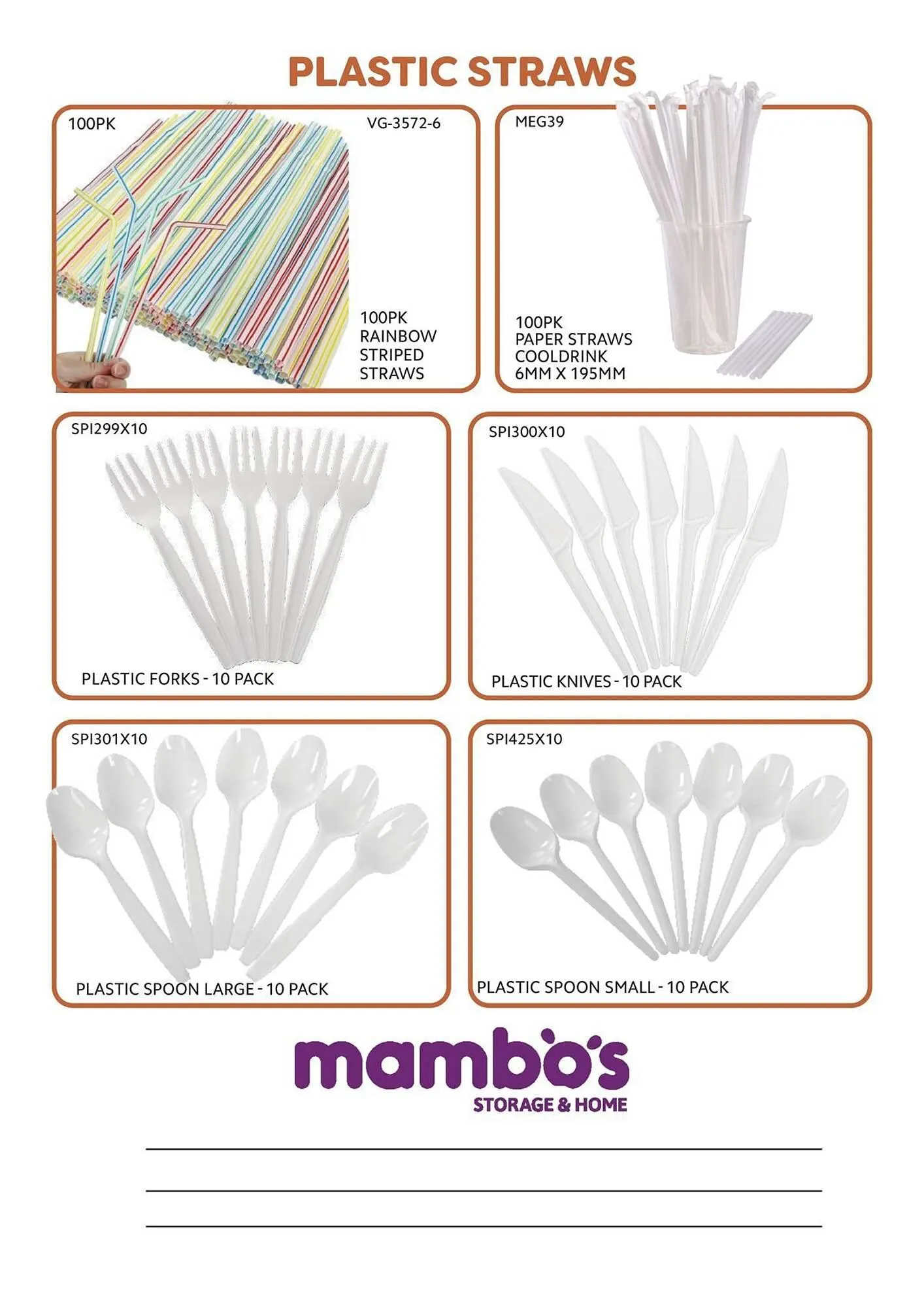 Mambo's Plastics Warehouse catalogue from 17 December to 23 December 2025 - Catalogue Page 48