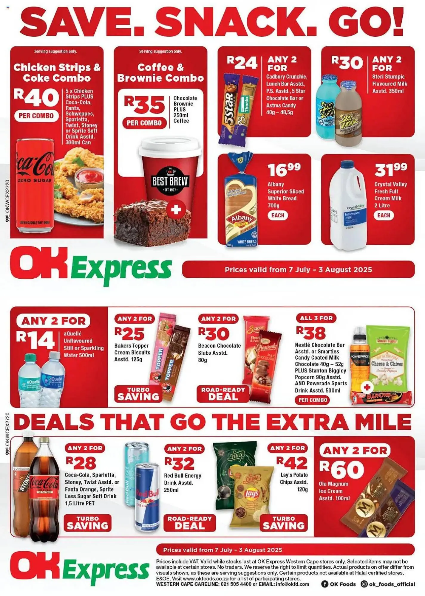 OK Foods catalogue from 7 July to 3 August 2025 - Catalogue Page 1