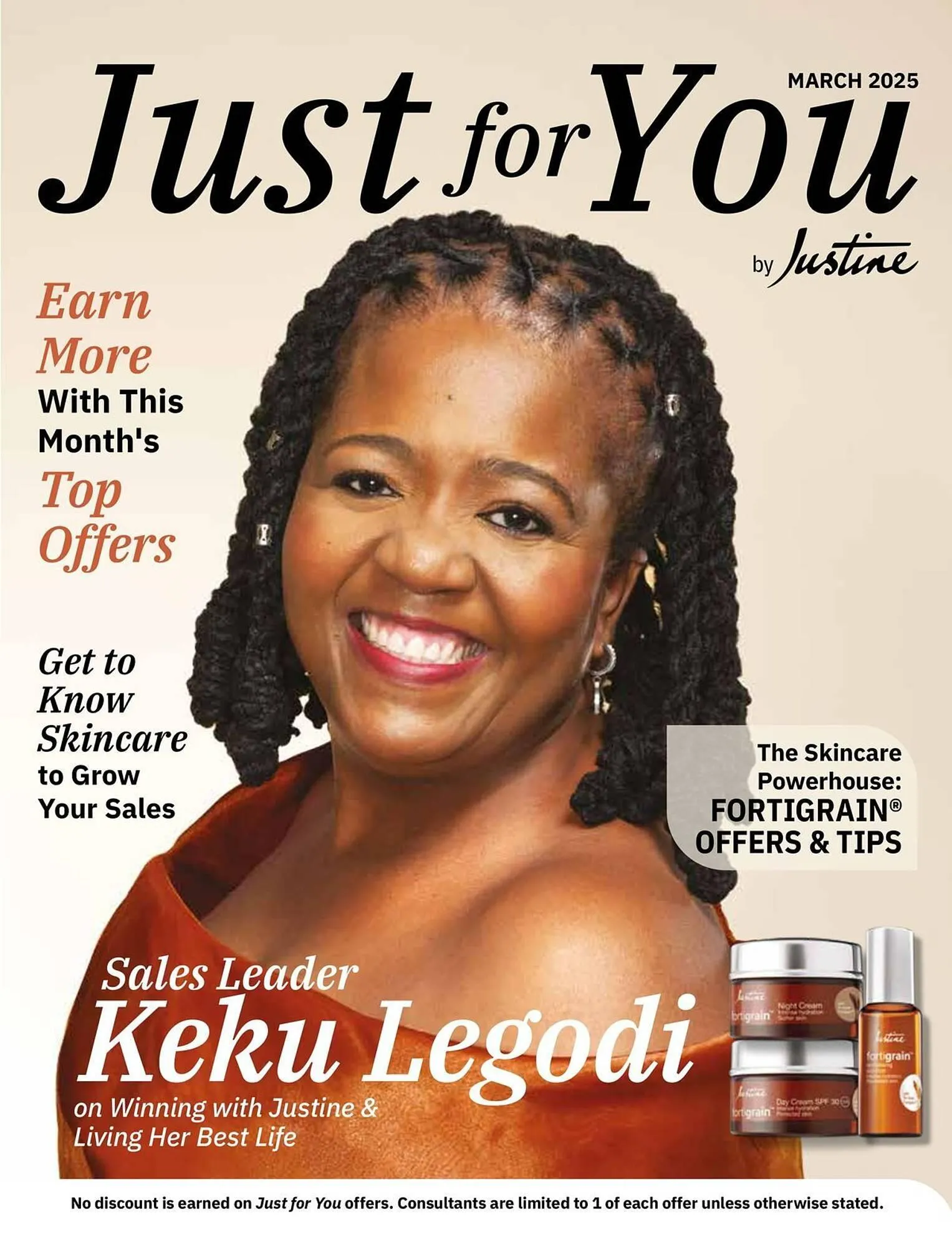 Justine catalogue from 3 March to 31 March 2025 - Catalogue Page 1