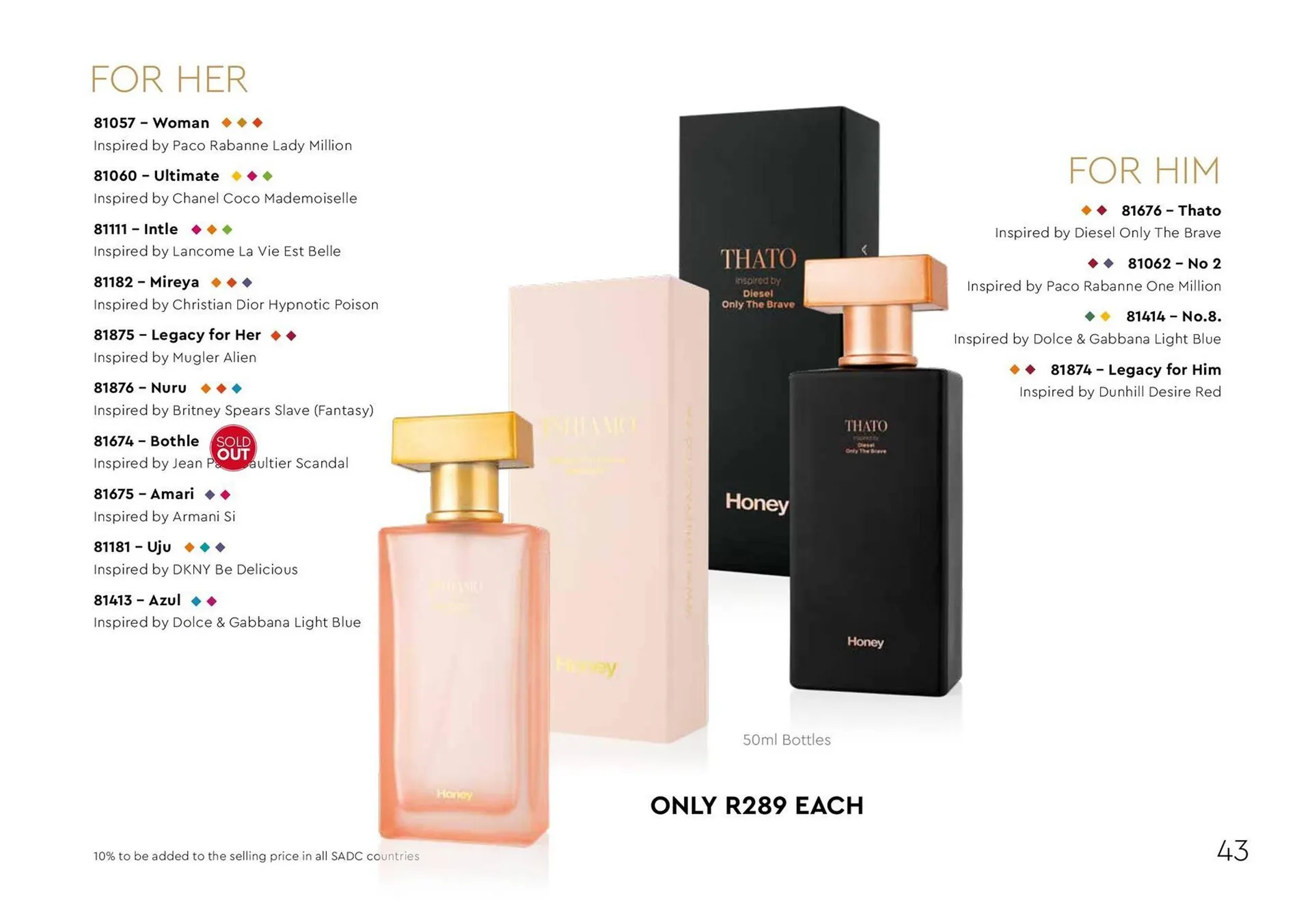 Honey Fashion Accessories catalogue from 9 October to 31 October 2025 - Catalogue Page 45