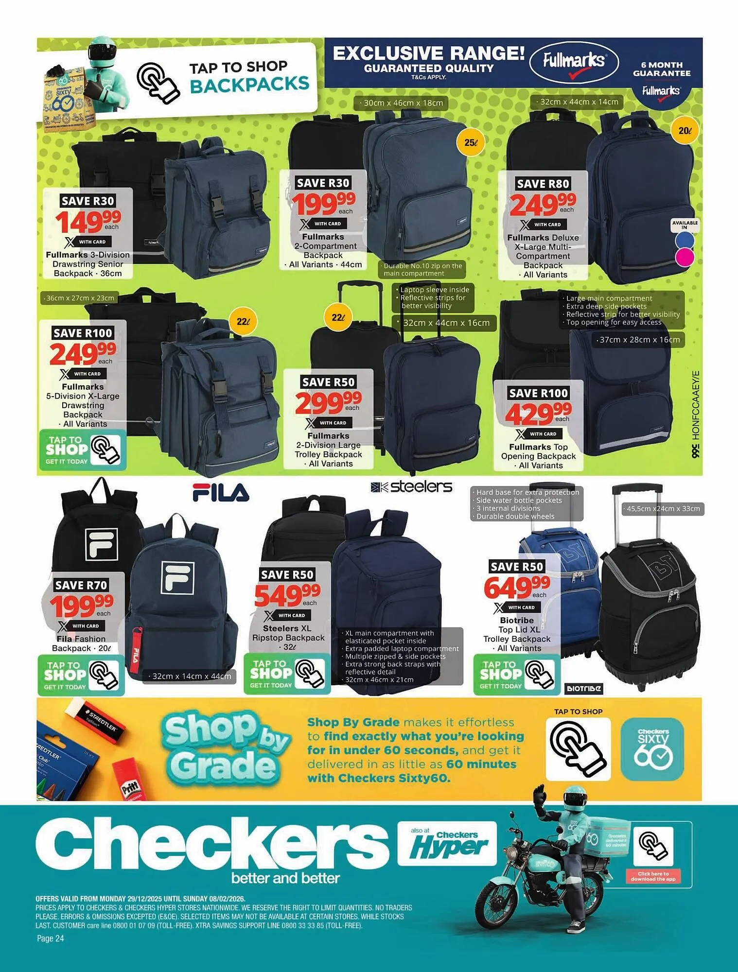 Checkers catalogue from 29 December to 8 February 2026 - Catalogue Page 24