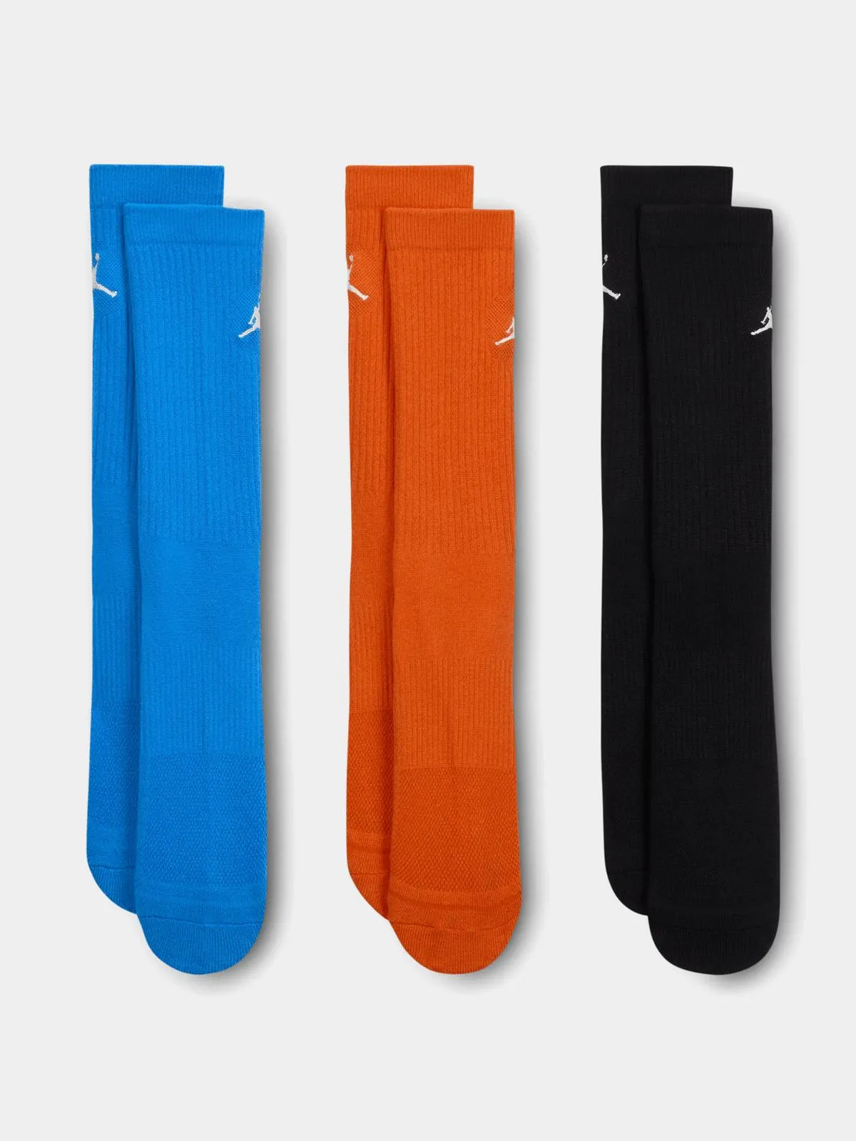 Jordan Unisex 3-Pack Everyday Cushion Crew Multicolour Socks