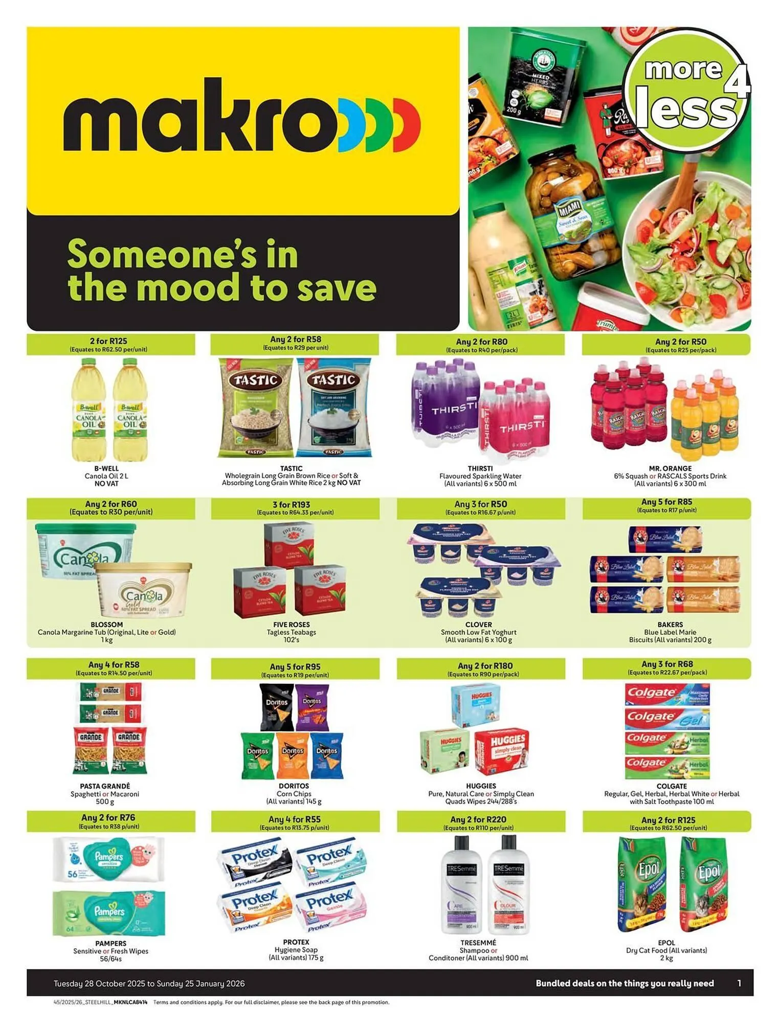 Makro catalogue from 28 October to 25 January 2026 - Catalogue Page 1