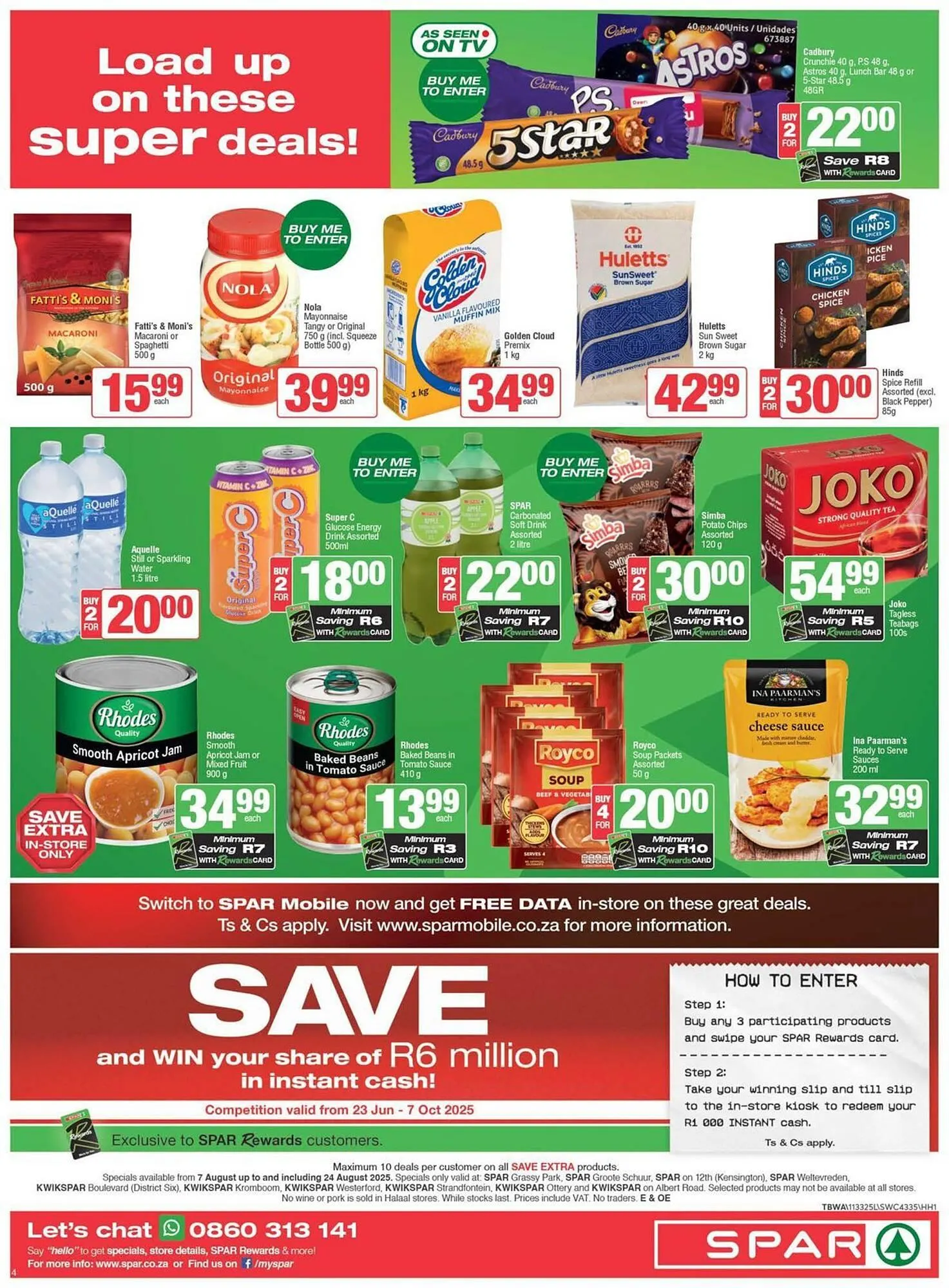 KwikSpar catalogue from 7 August to 24 August 2025 - Catalogue Page 4