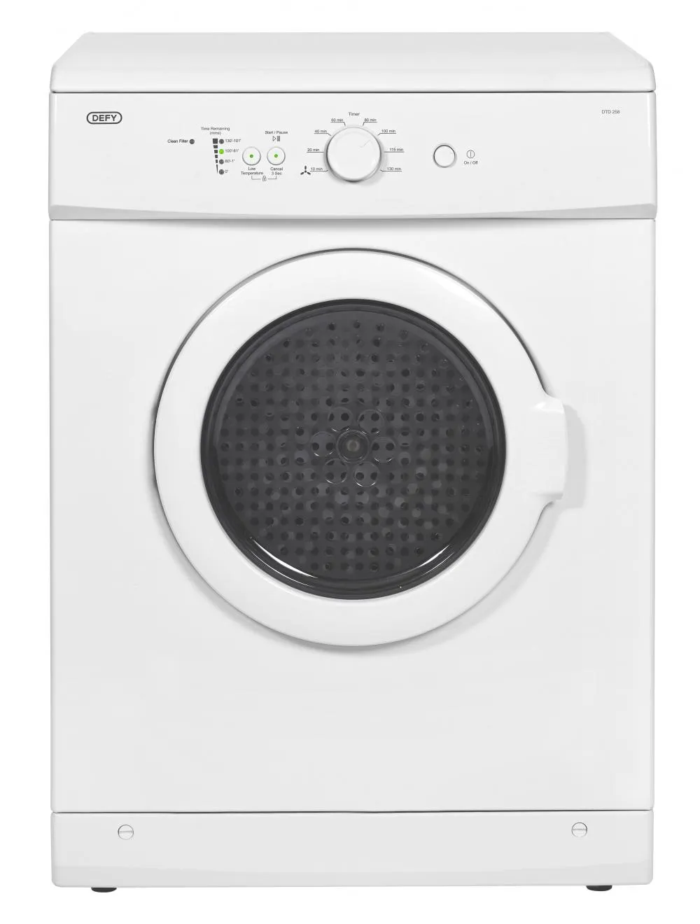 Defy 5kg White Dryer Dtd258