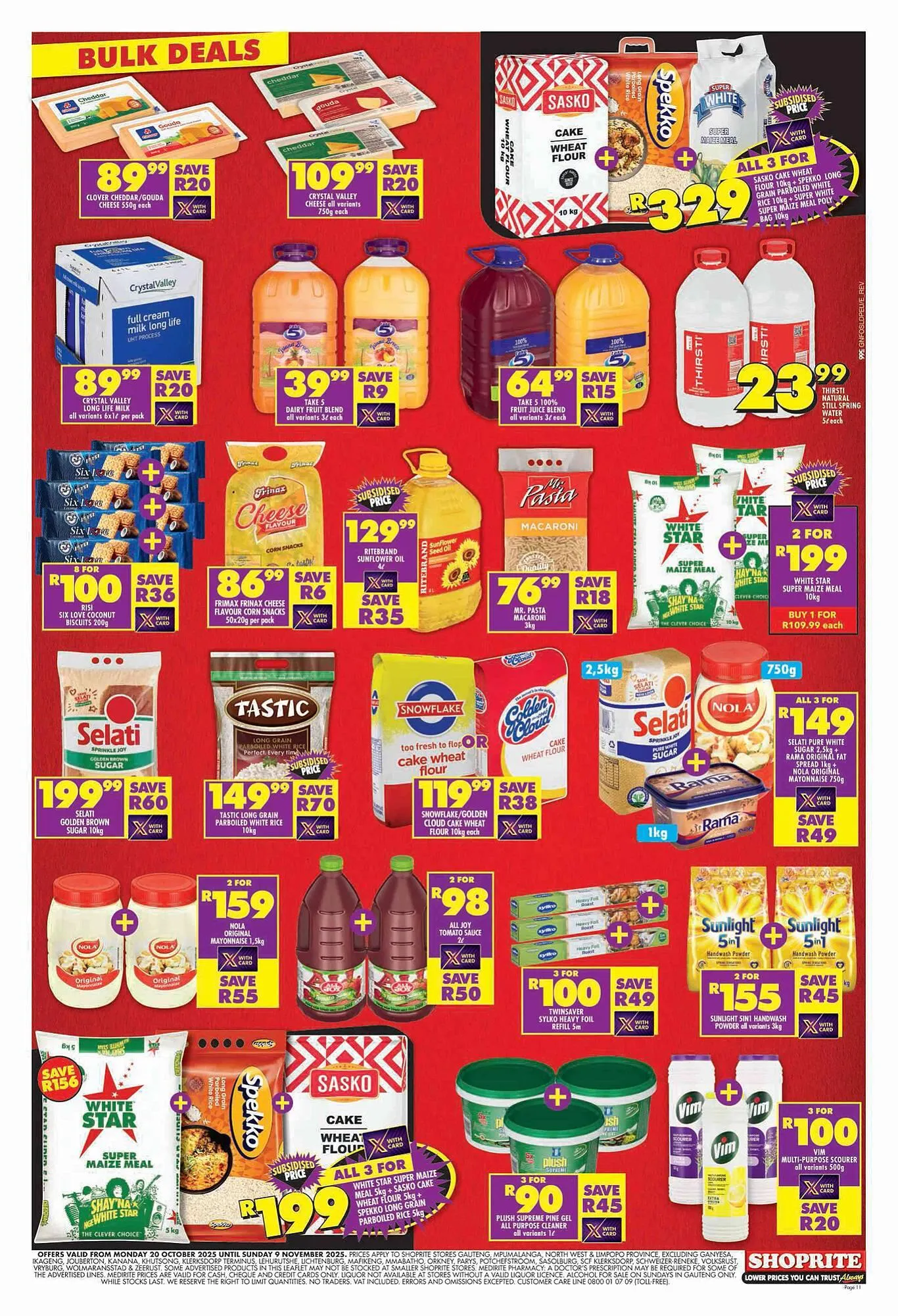 Shoprite catalogue from 20 October to 9 November 2025 - Catalogue Page 11