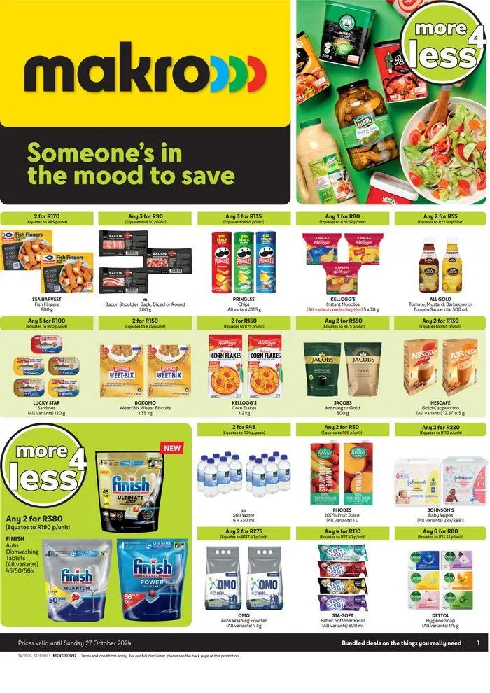 Makro : More 4 Less from 19 August to 27 October 2024 - Catalogue Page 1