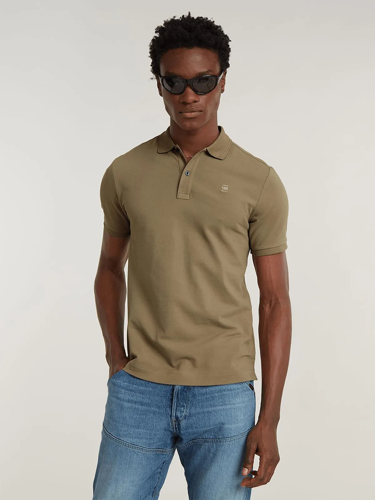 G-Star Men's Dunda Green Polo