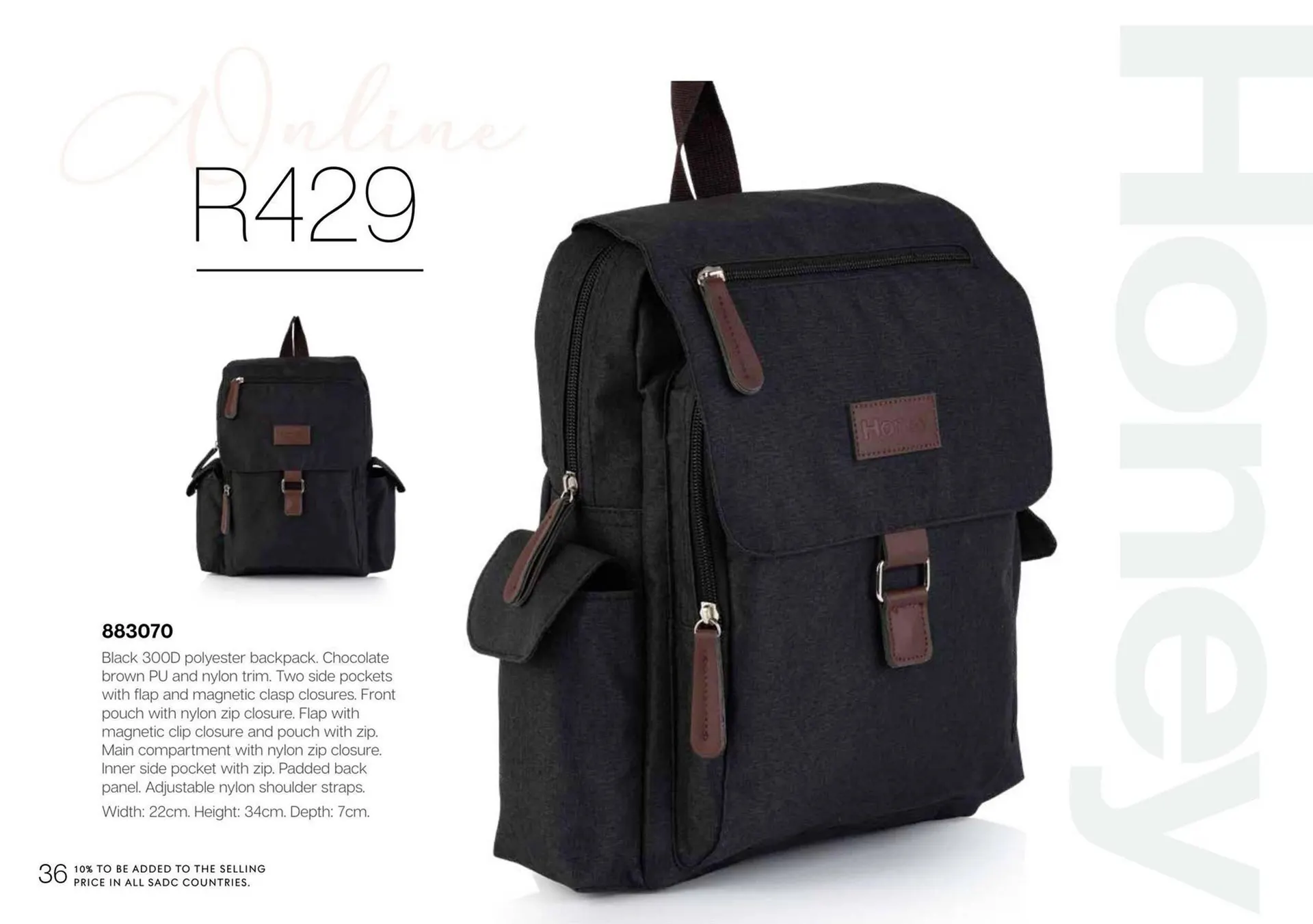 Honey Fashion Accessories catalogue from 15 April to 21 April 2025 - Catalogue Page 38