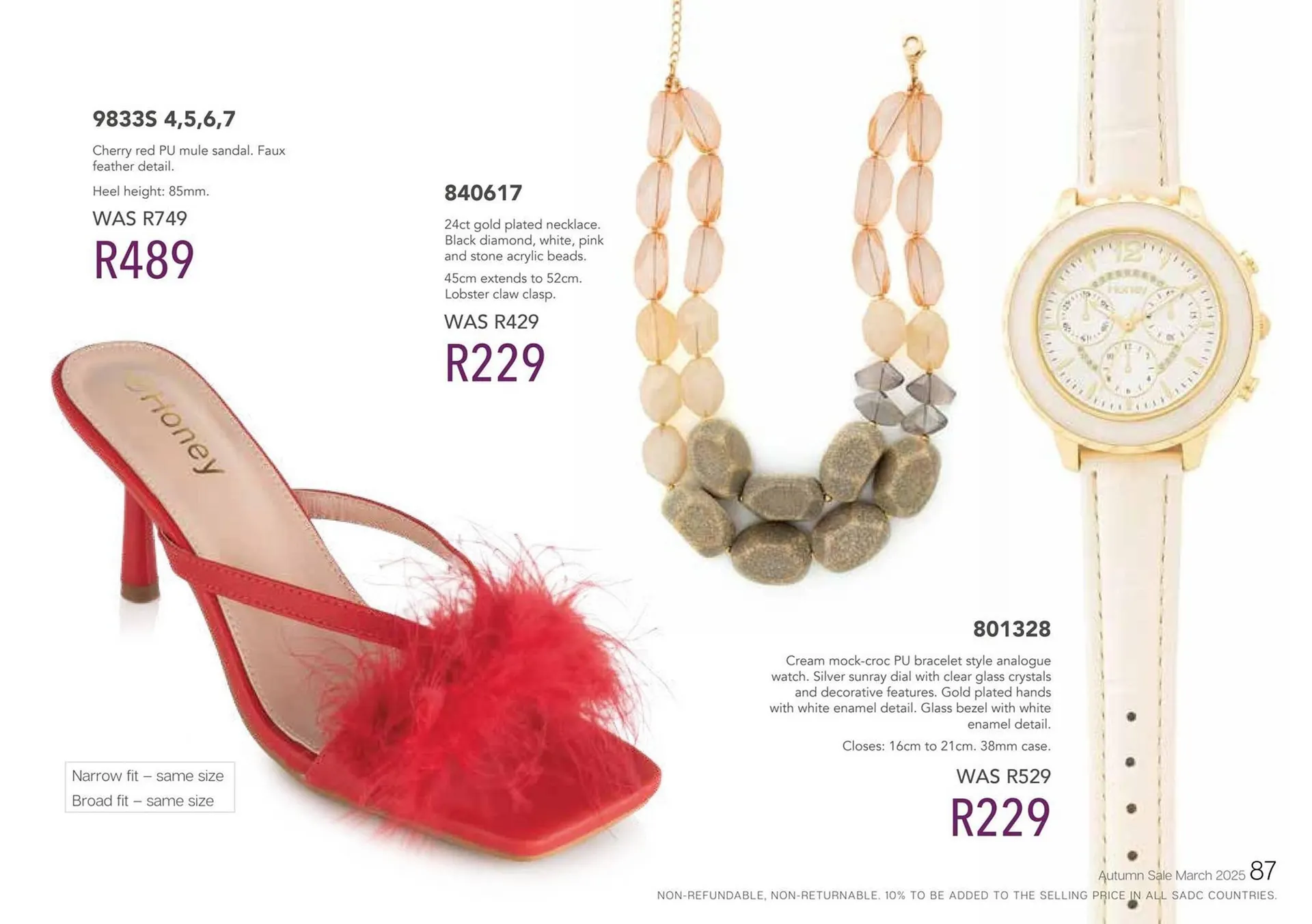 Honey Fashion Accessories catalogue from 6 June to 12 June 2025 - Catalogue Page 89