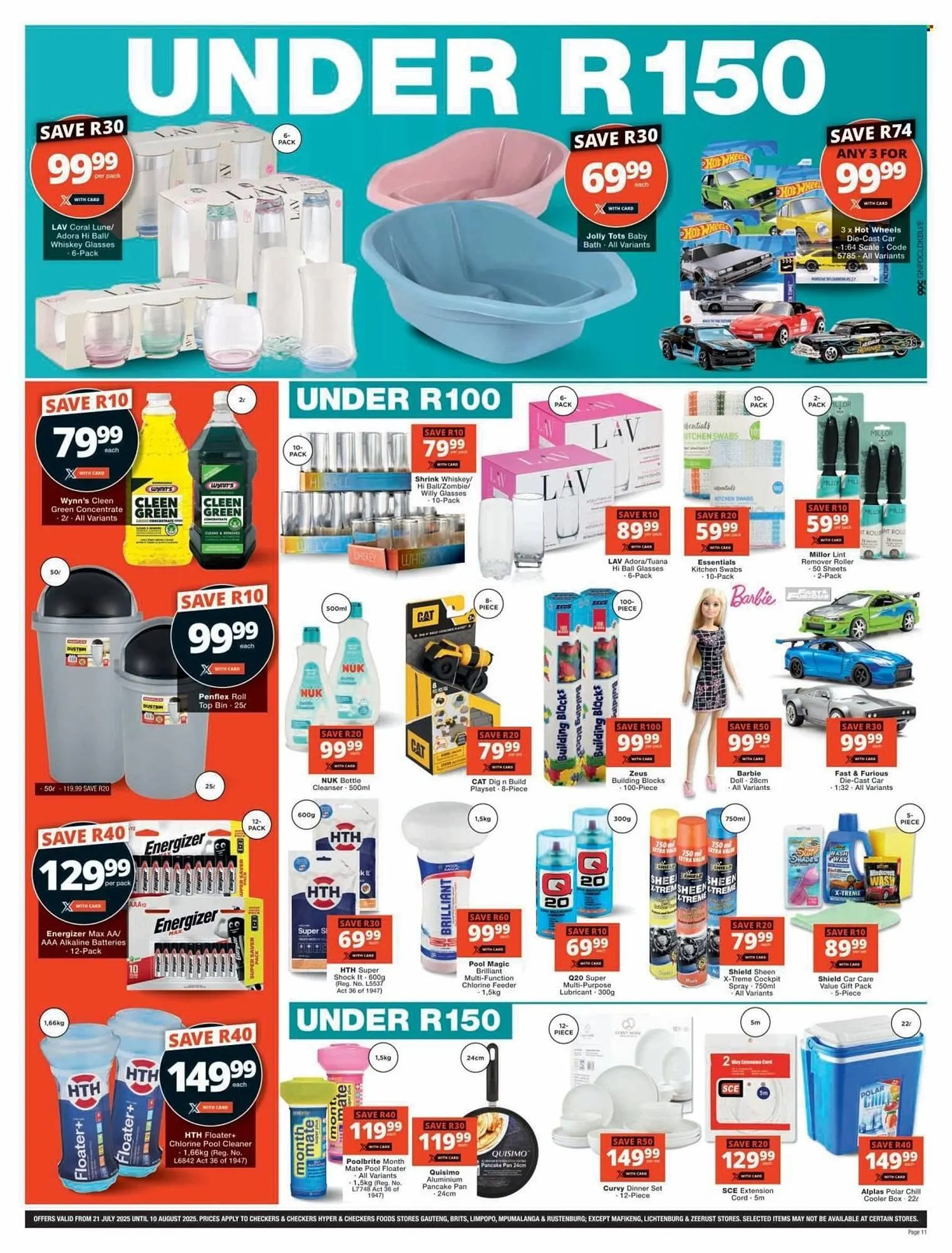 Checkers catalogue from 21 July to 10 August 2025 - Catalogue Page 11
