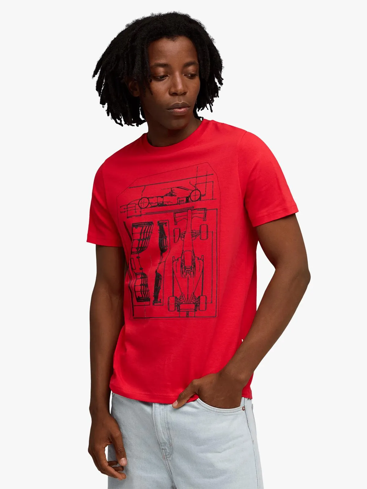 Puma Men's Scuderia Ferrari Sportswear Graphic Tee
