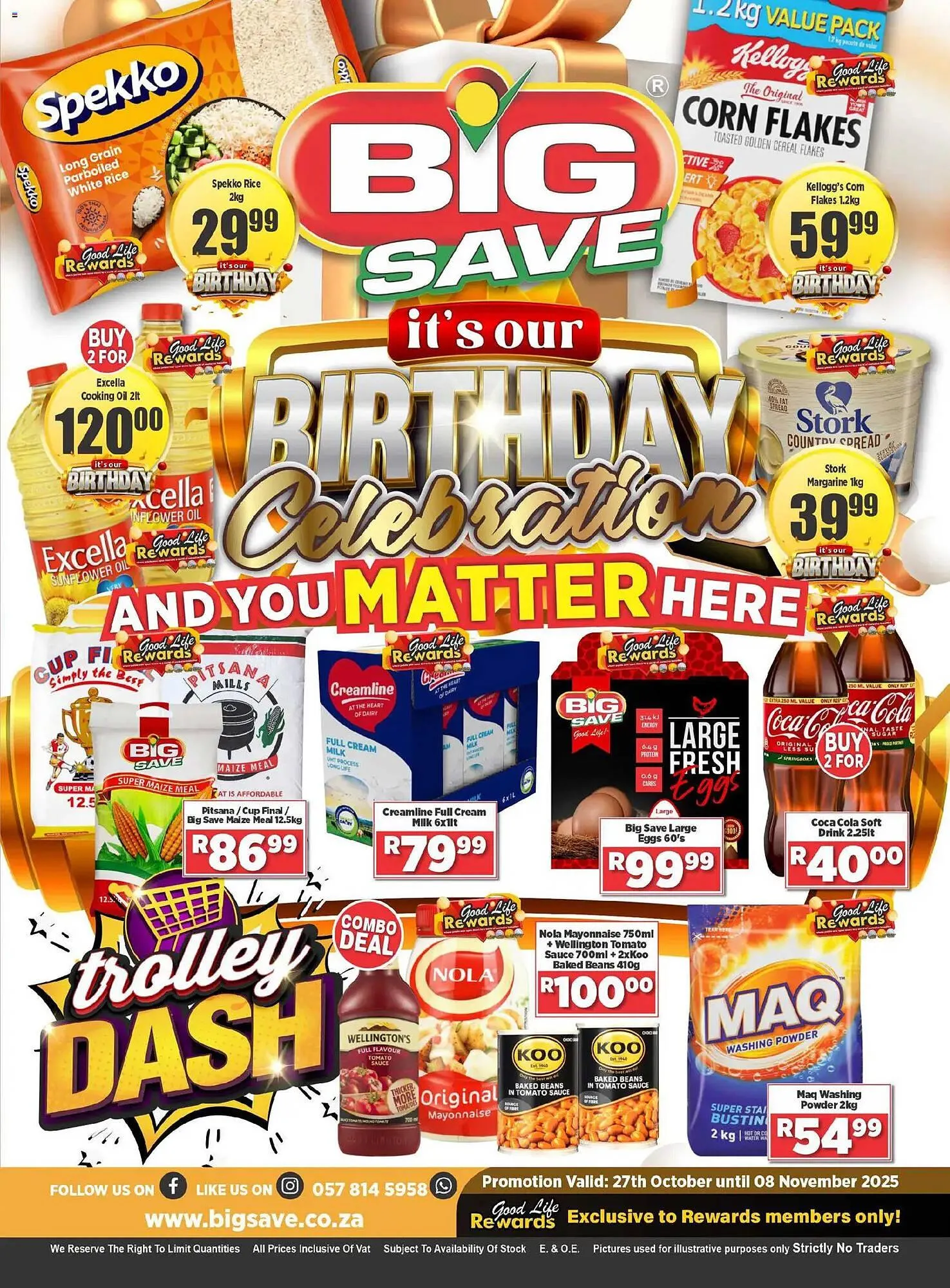 Big Save catalogue from 27 October to 8 November 2025 - Catalogue Page 1