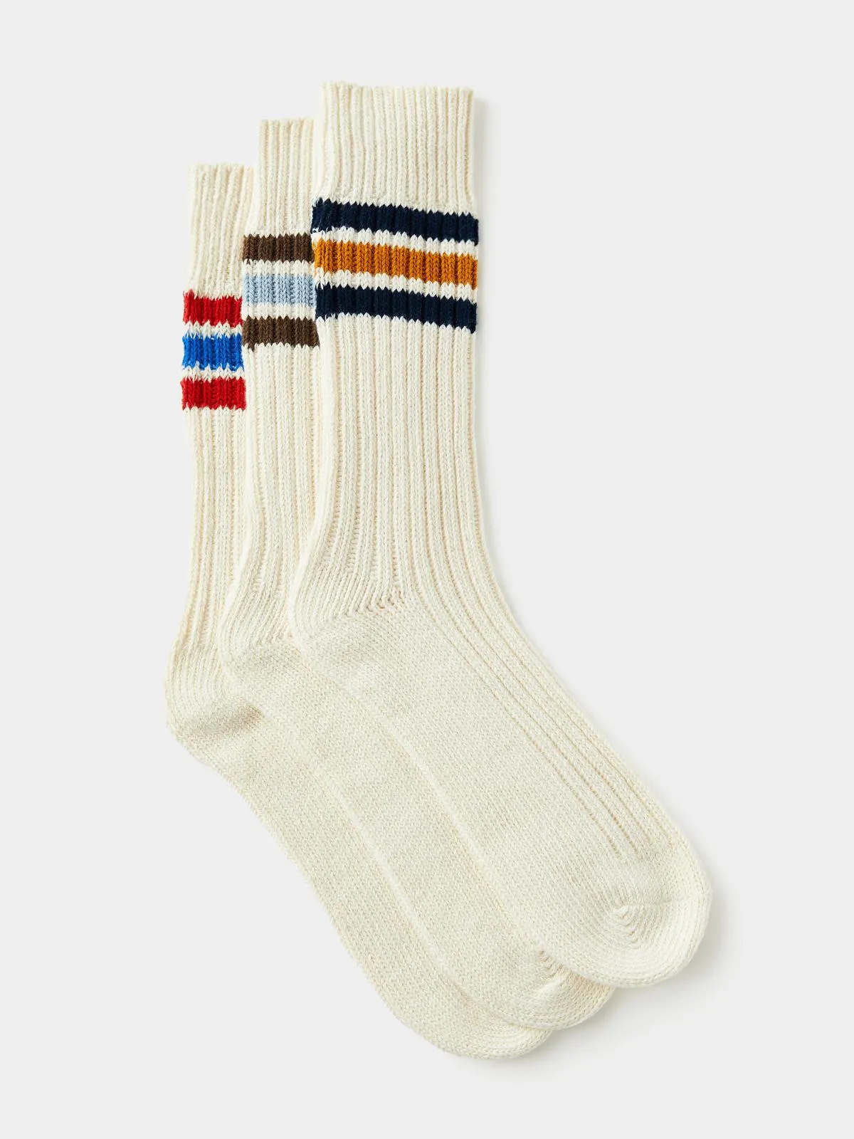 Men's Cotton On Multi 3 Pack Varsity Socks