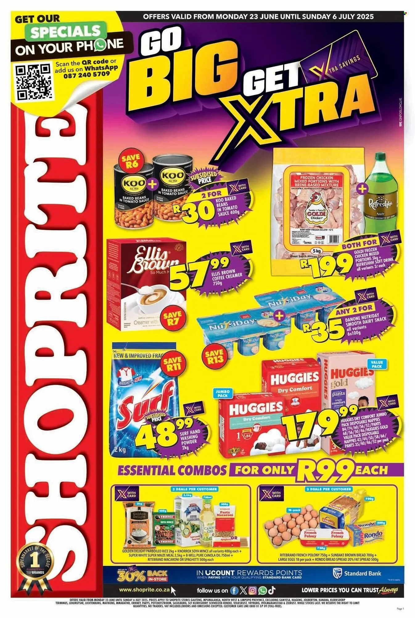 Shoprite catalogue from 23 June to 6 July 2025 - Catalogue Page 1