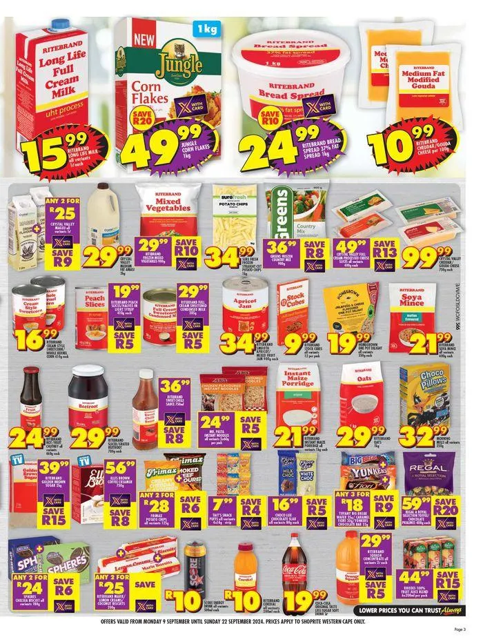 Shoprite weekly specials from 10 September to 22 September 2024 - Catalogue Page 3