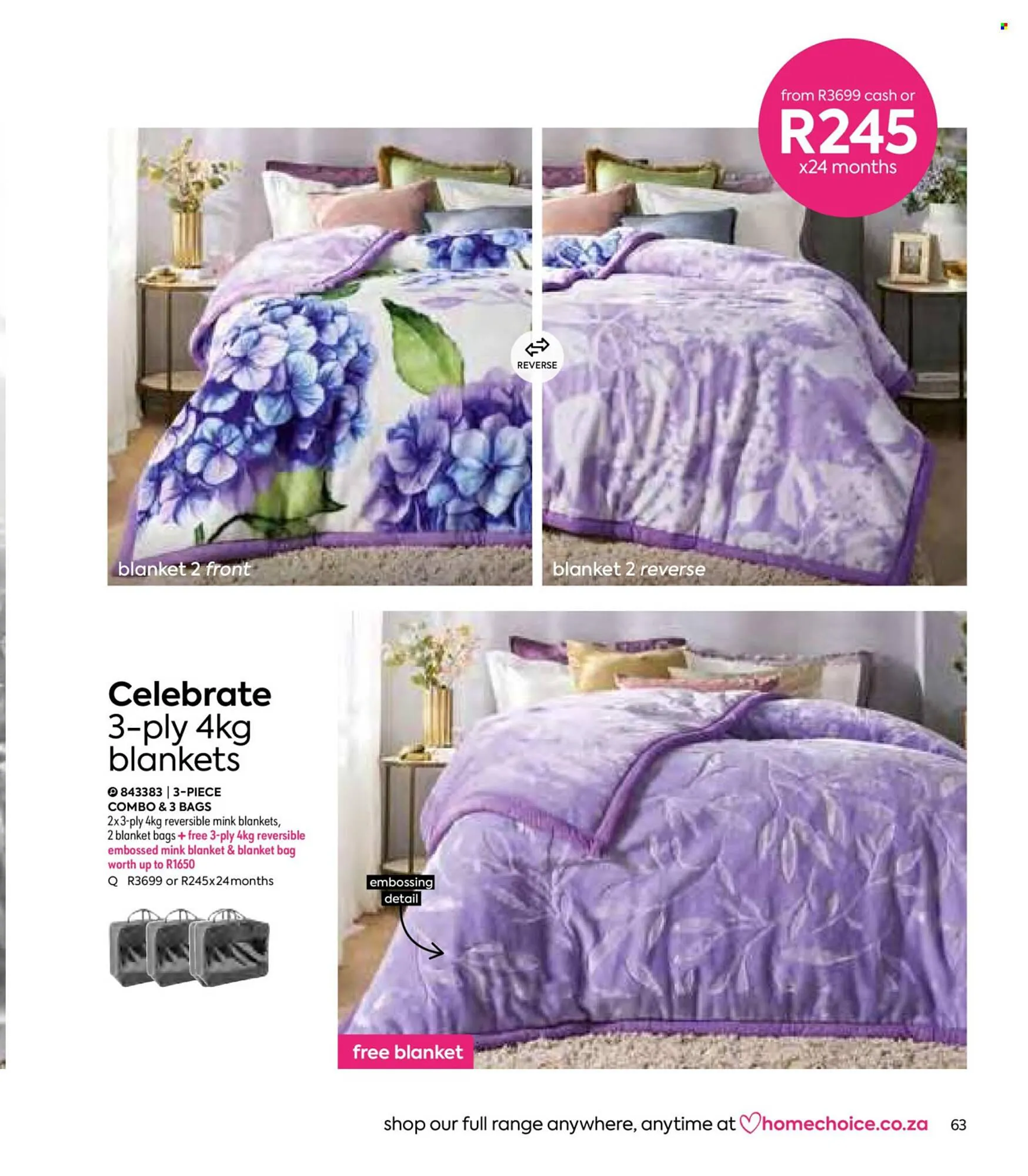 HomeChoice catalogue from 1 November to 31 December 2025 - Catalogue Page 63