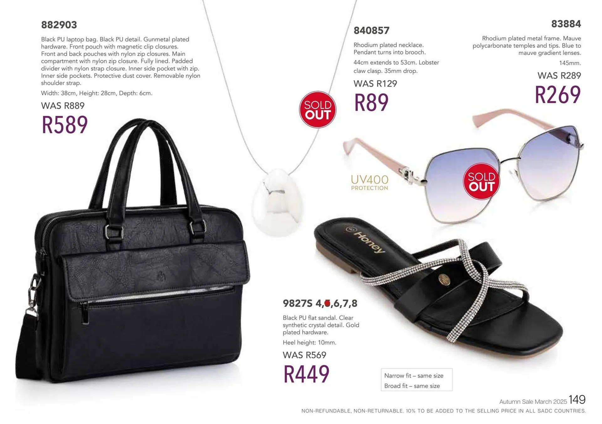 Honey Fashion Accessories catalogue from 2 July to 8 July 2025 - Catalogue Page 151