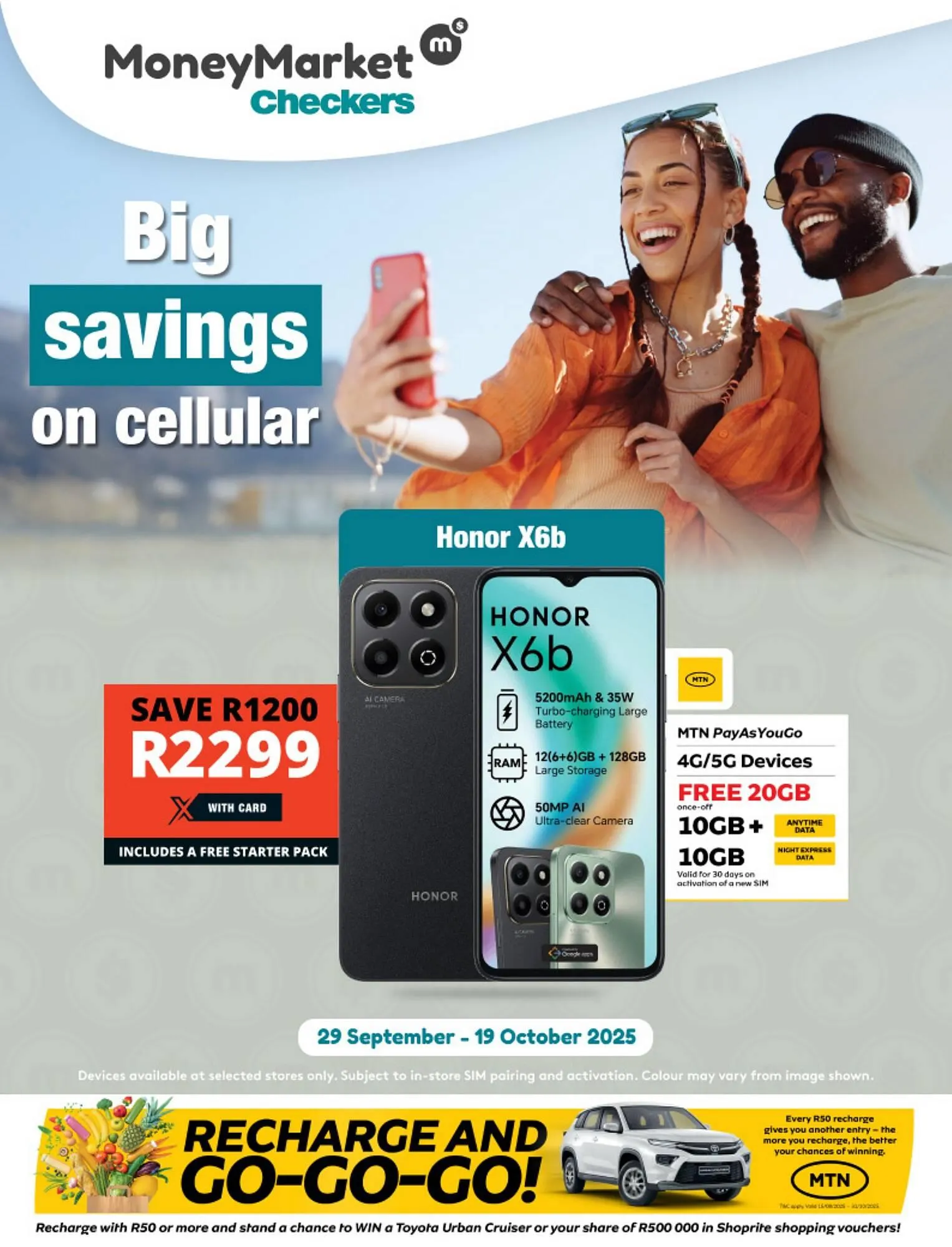 Checkers catalogue from 29 September to 19 October 2025 - Catalogue Page 1