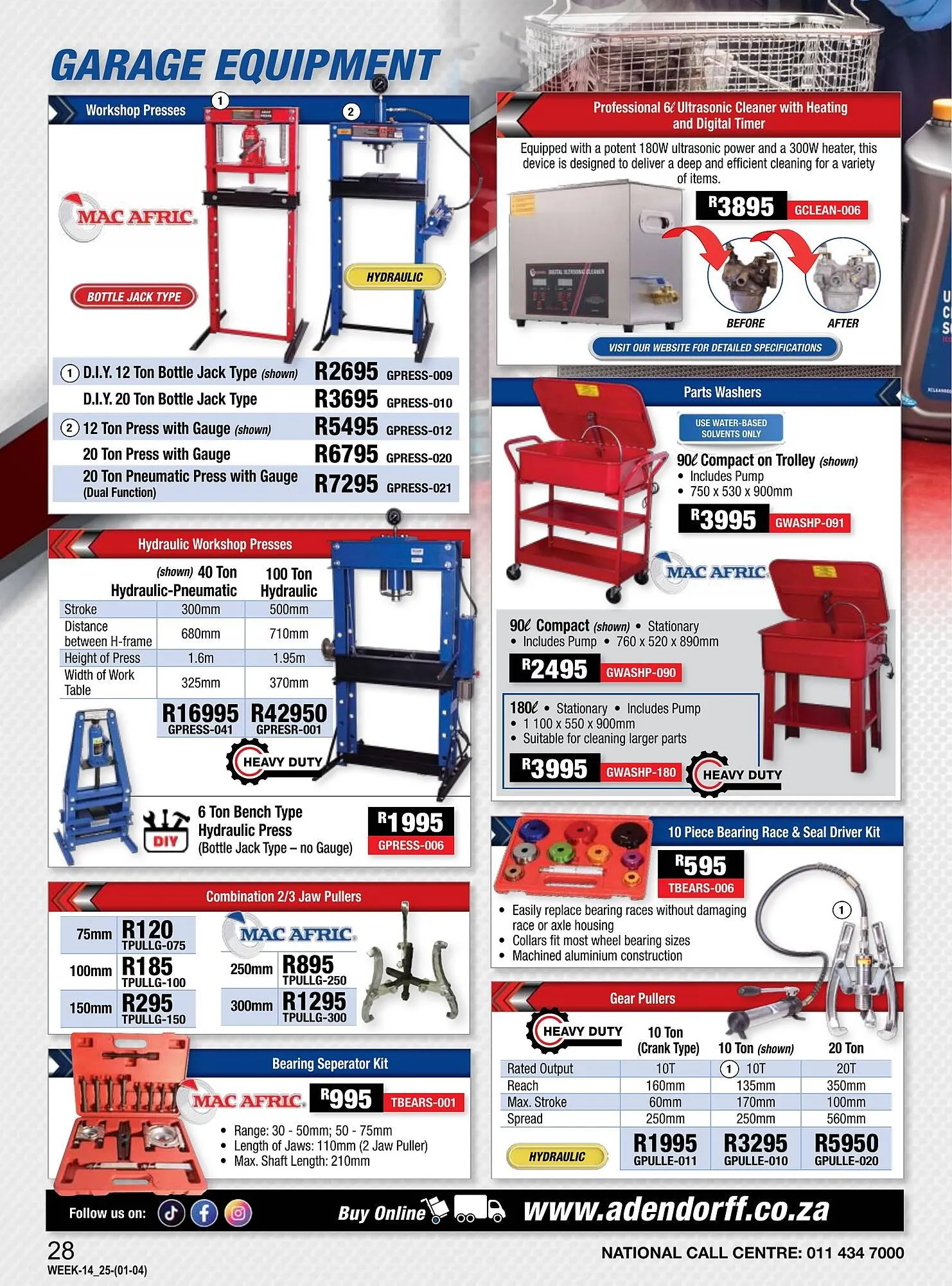 Adendorff Machinery Mart catalogue from 1 April to 30 April 2025 - Catalogue Page 30