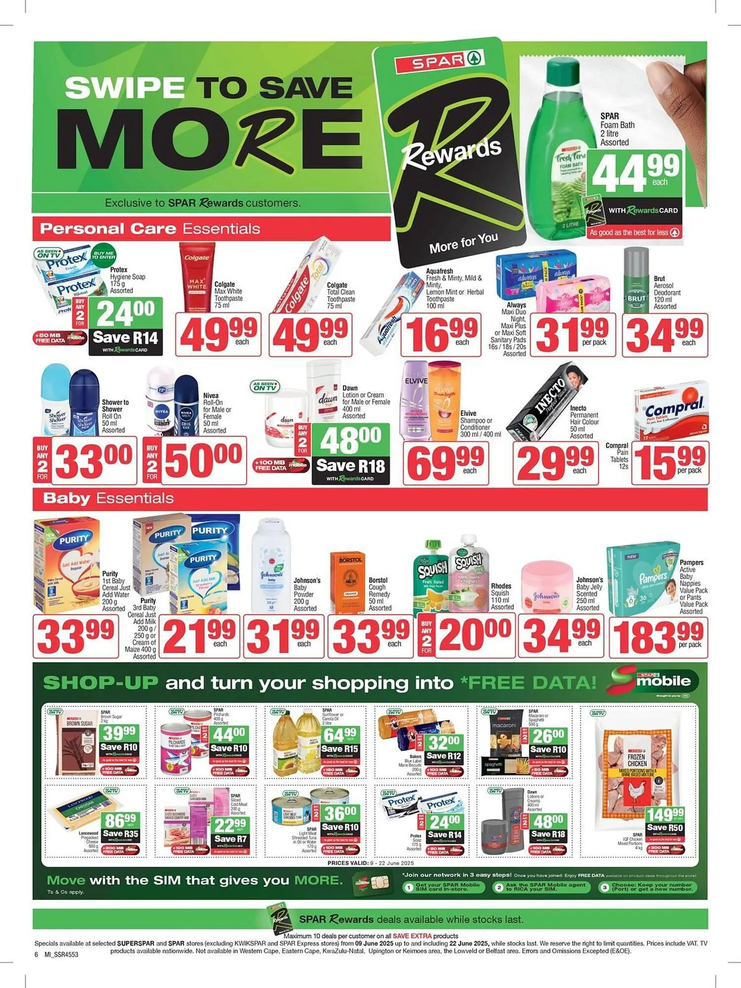 KwikSpar catalogue from 9 June to 22 June 2025 - Catalogue Page 4