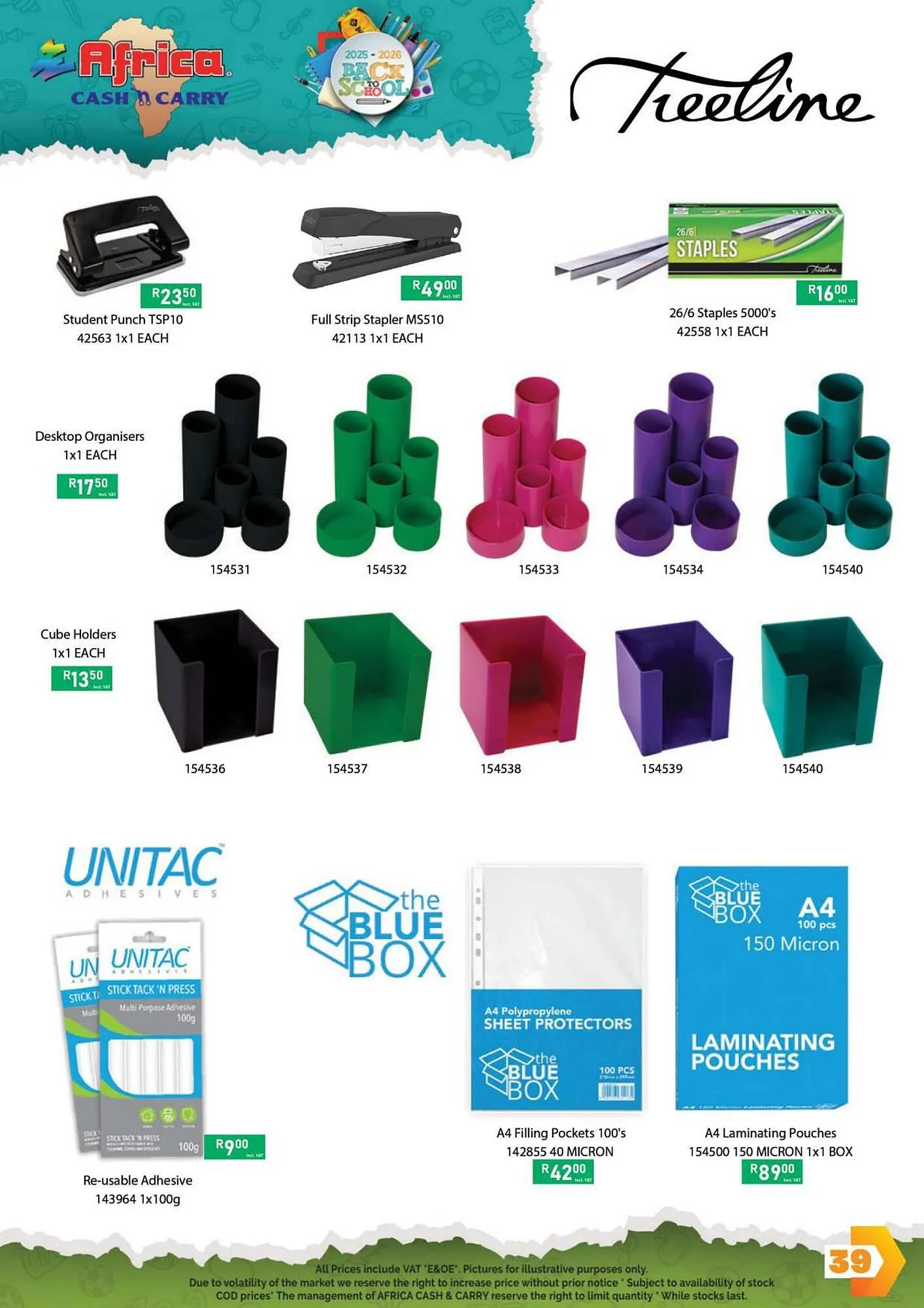 Africa Cash and Carry catalogue from 16 January to 31 January 2026 - Catalogue Page 39