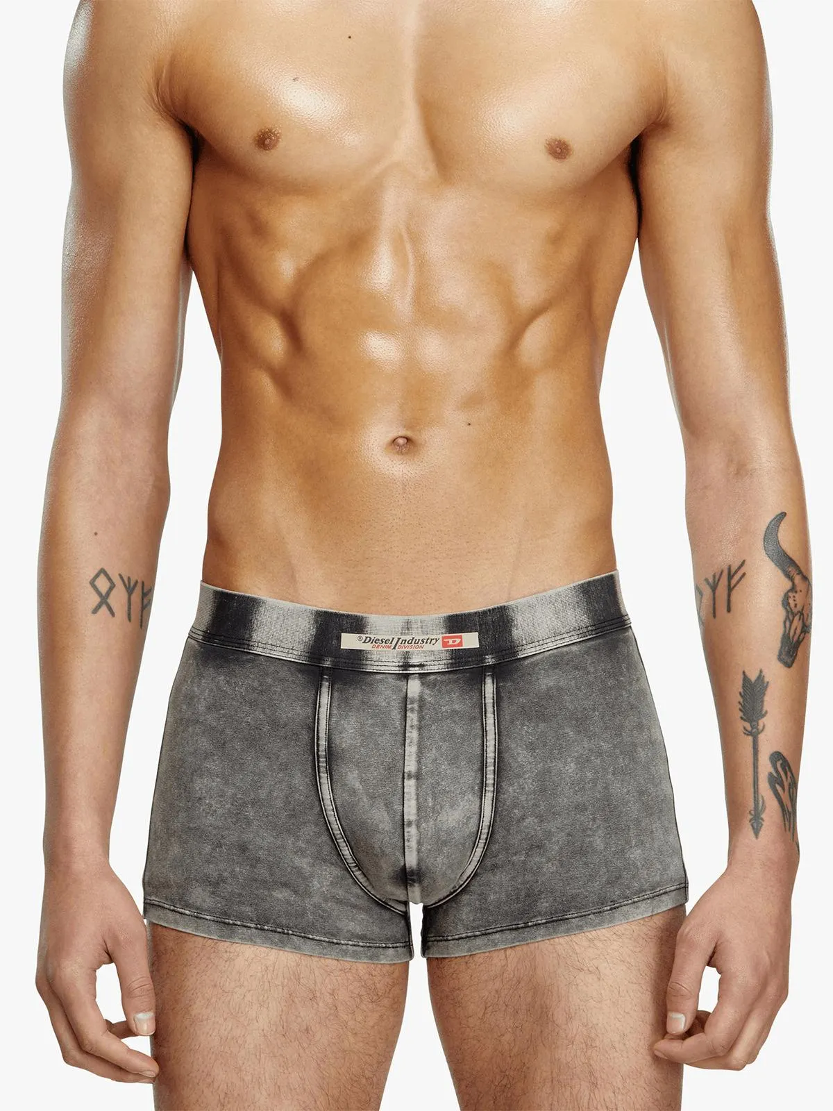 Men's Diesel Black Umbx-Damien-H Boxer-Shorts