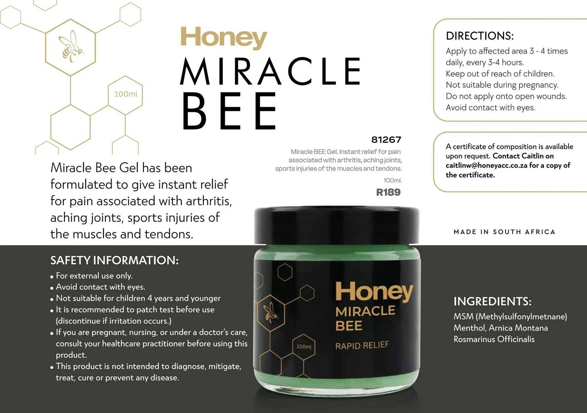 Honey Fashion Accessories catalogue from 1 October to 7 October 2025 - Catalogue Page 99